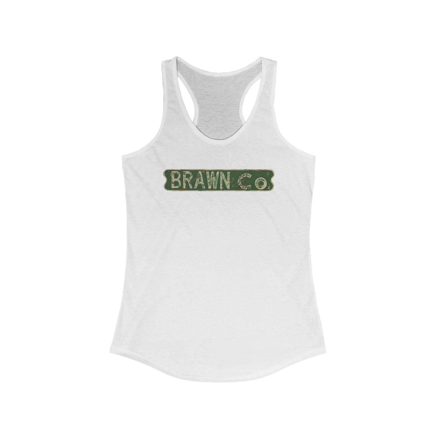 BrawnCo - Women's Racerback Tank - Lightweight Fitness Top for Gym & Casual Wear