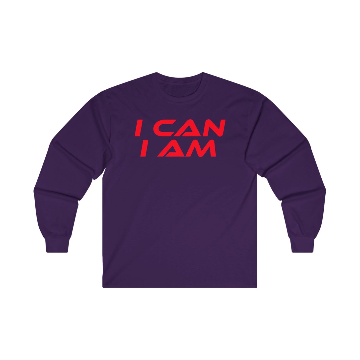 I CAN I AM - Inspirational Unisex Long Sleeve Tee