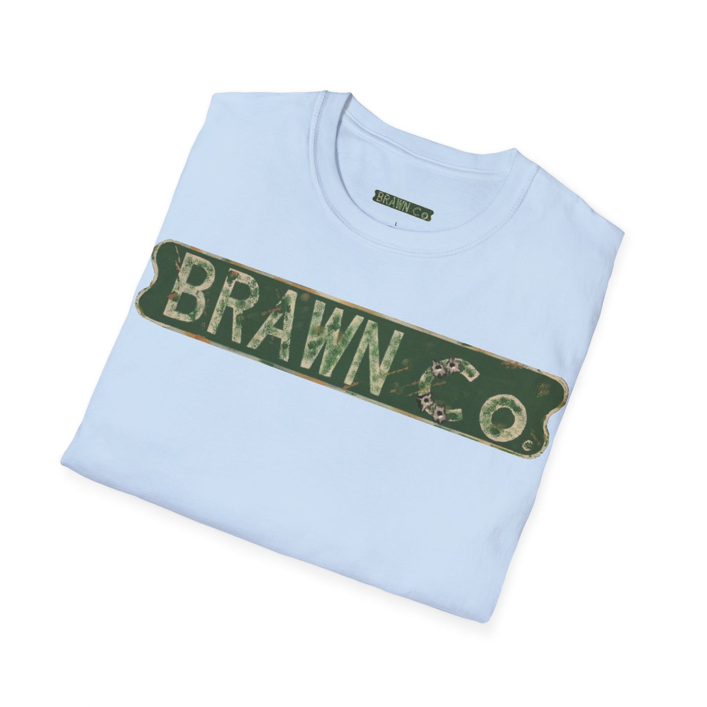 BrawnCo  - Unisex Softstyle Graphic T-Shirt - Casual Comfort Wear