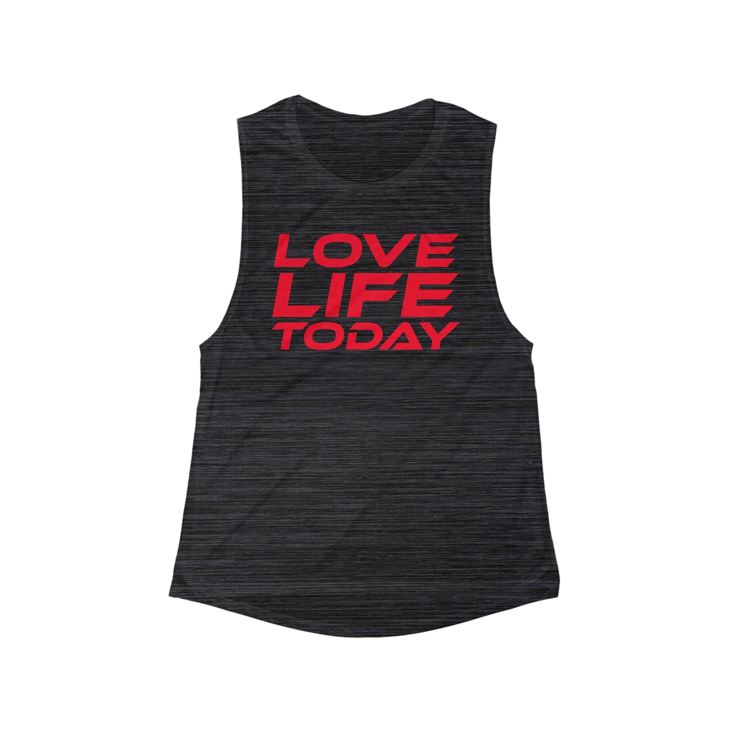 Love Life Today - Women's Flowy Scoop Muscle Tank