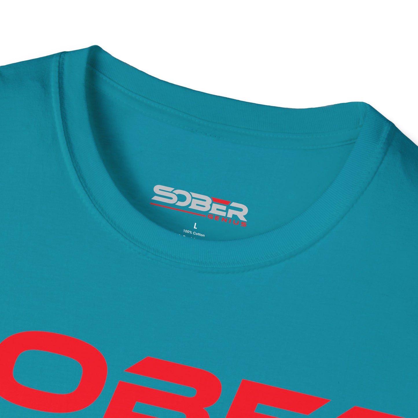 Sober Not Boring - Unisex Softstyle T-Shirt