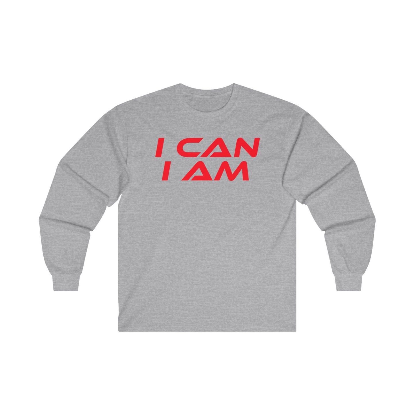 I CAN I AM - Inspirational Unisex Long Sleeve Tee