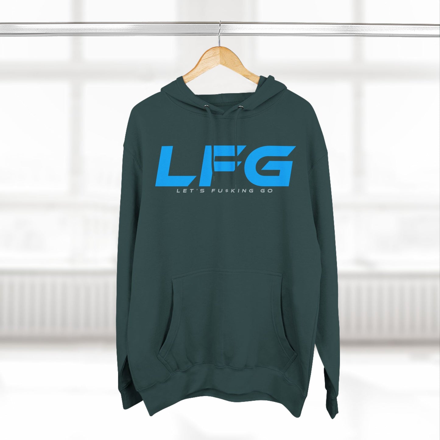 LFG Motivational Fleece Hoodie - Comfortable and Stylish for Everyday Wear