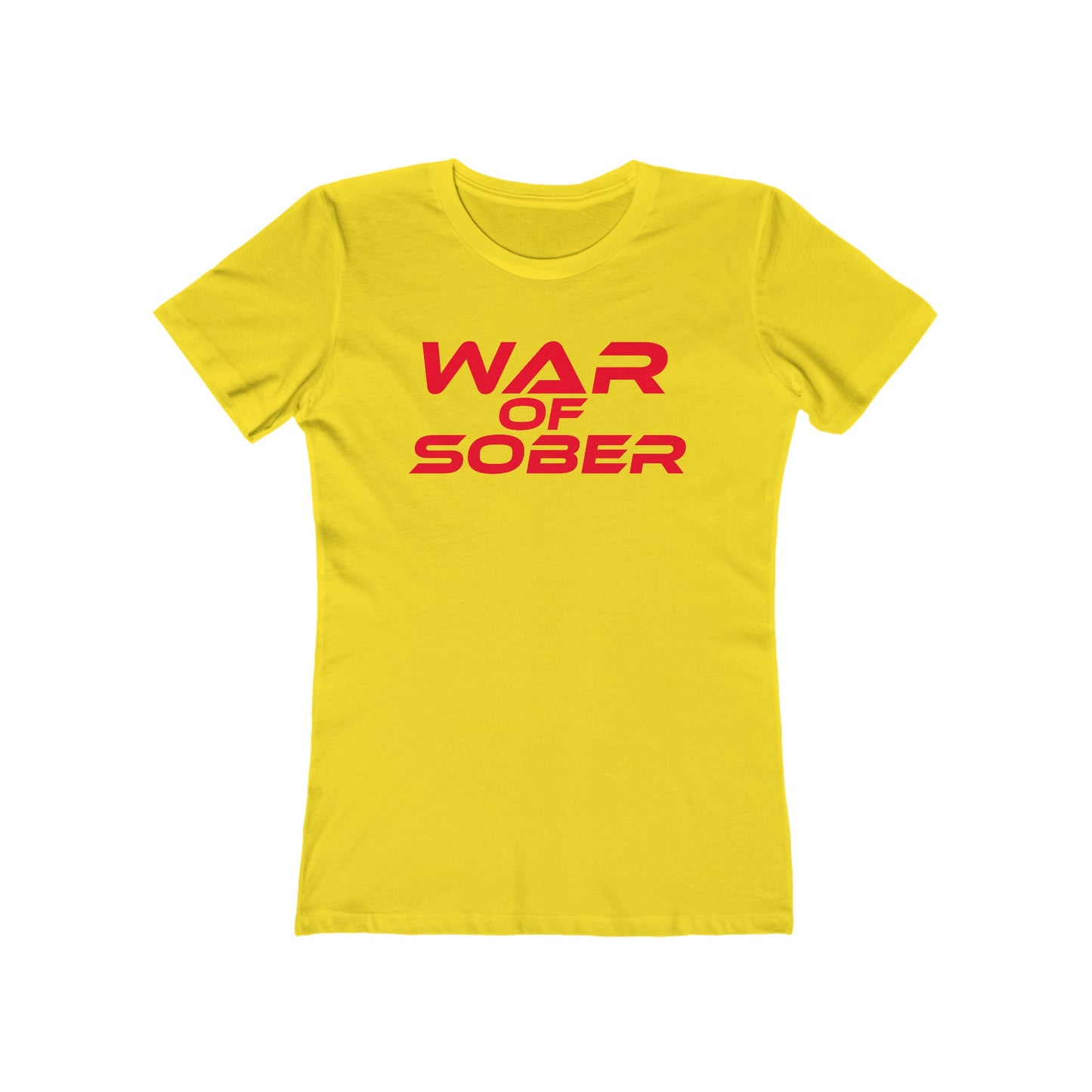 War Of Sober - The Boyfriend Tee for Women