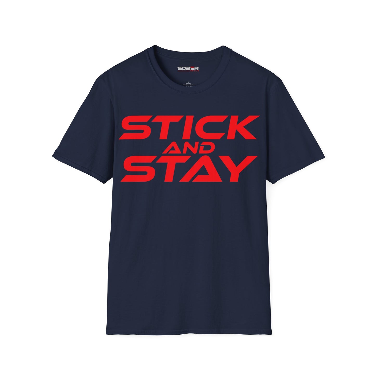 Stick and Stay - Unisex Softstyle T-Shirt