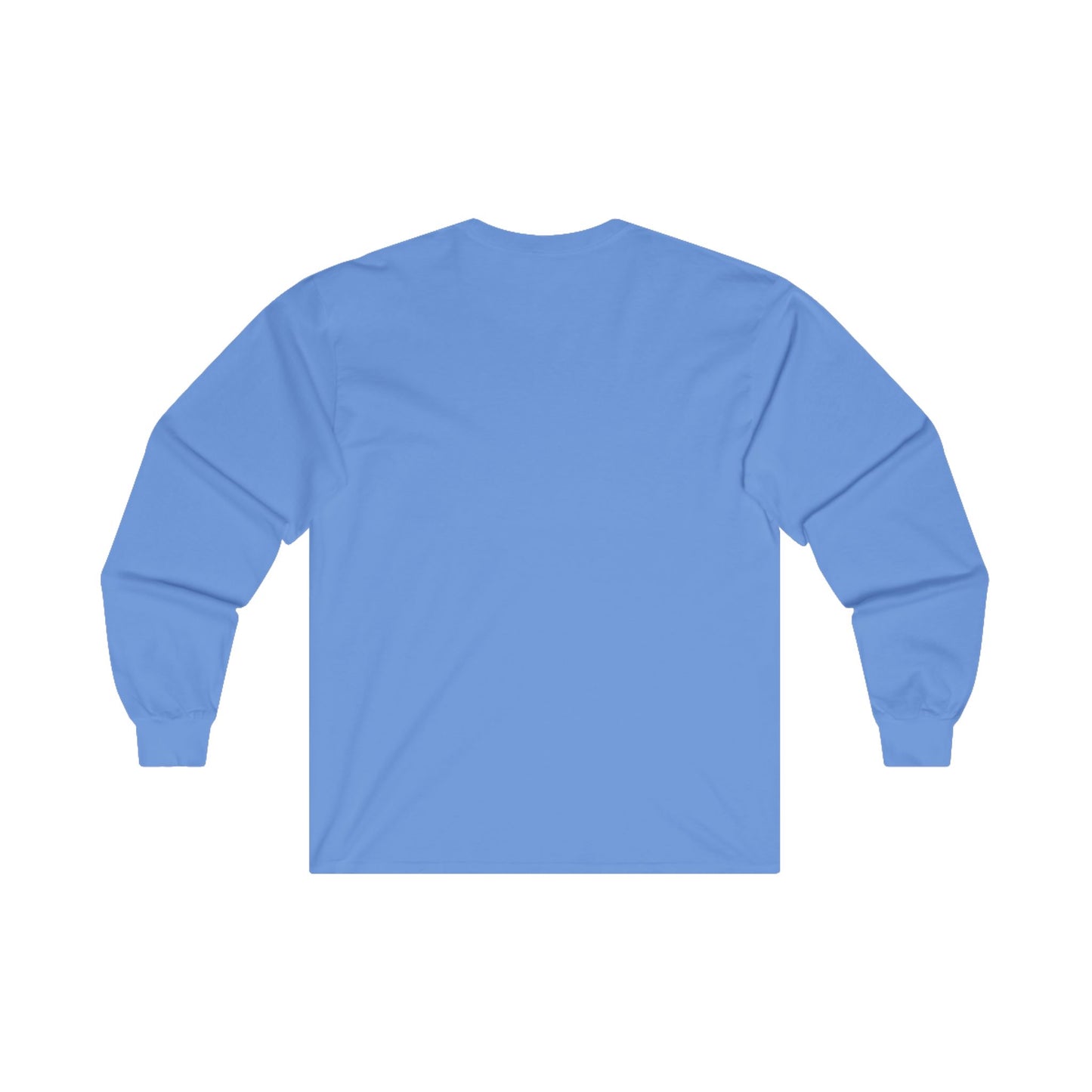 First, Love Yourself - Unisex Long Sleeve Tee - Motivational Blue Shirt