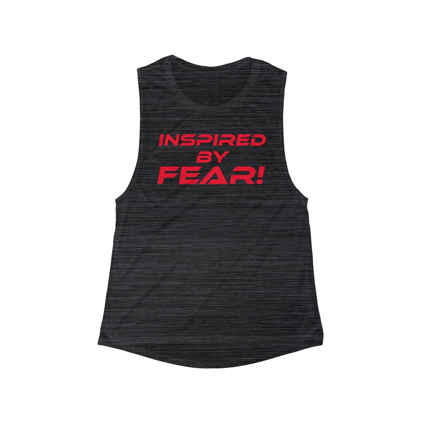 Inspired By Fear - Women's Flowy Scoop Muscle Tank