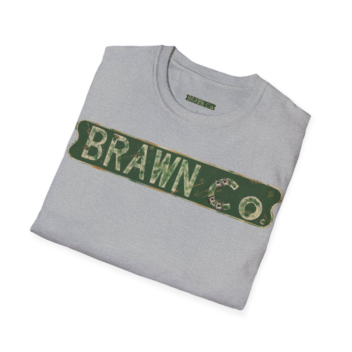 BrawnCo  - Unisex Softstyle Graphic T-Shirt - Casual Comfort Wear