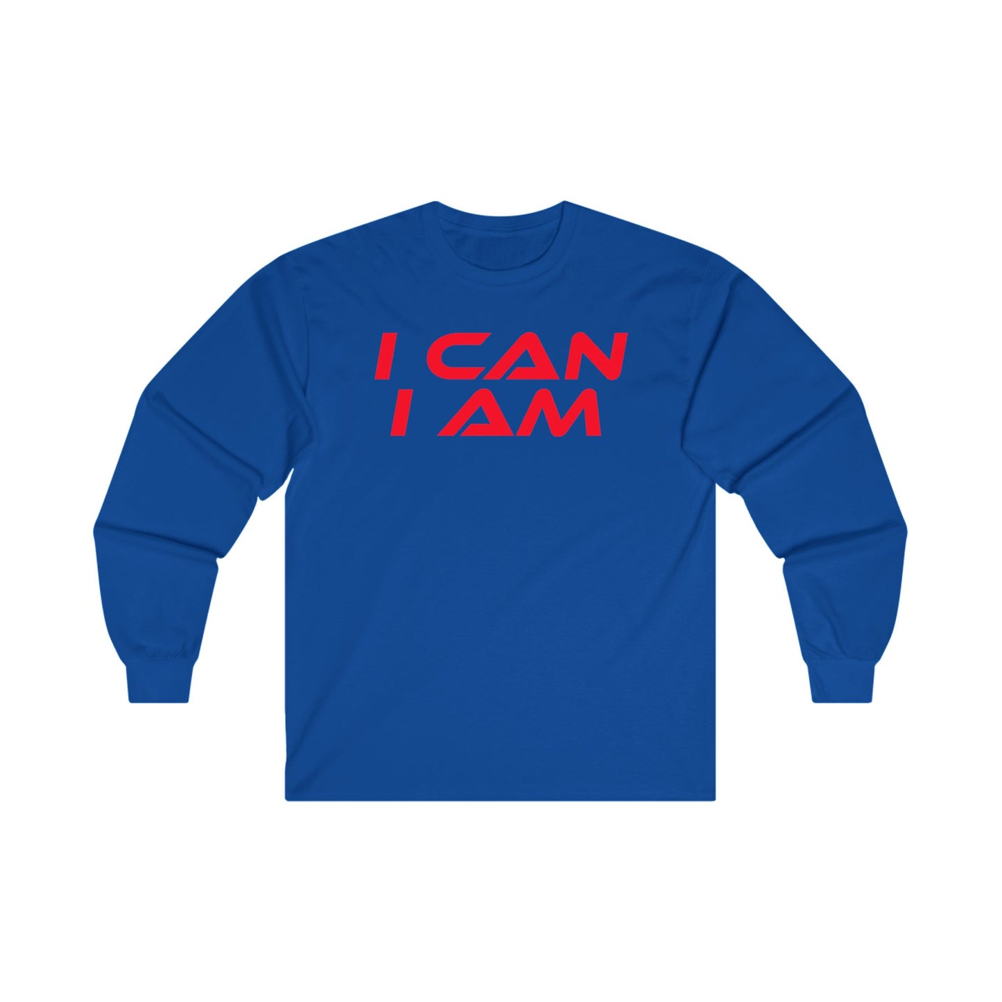 I CAN I AM - Inspirational Unisex Long Sleeve Tee