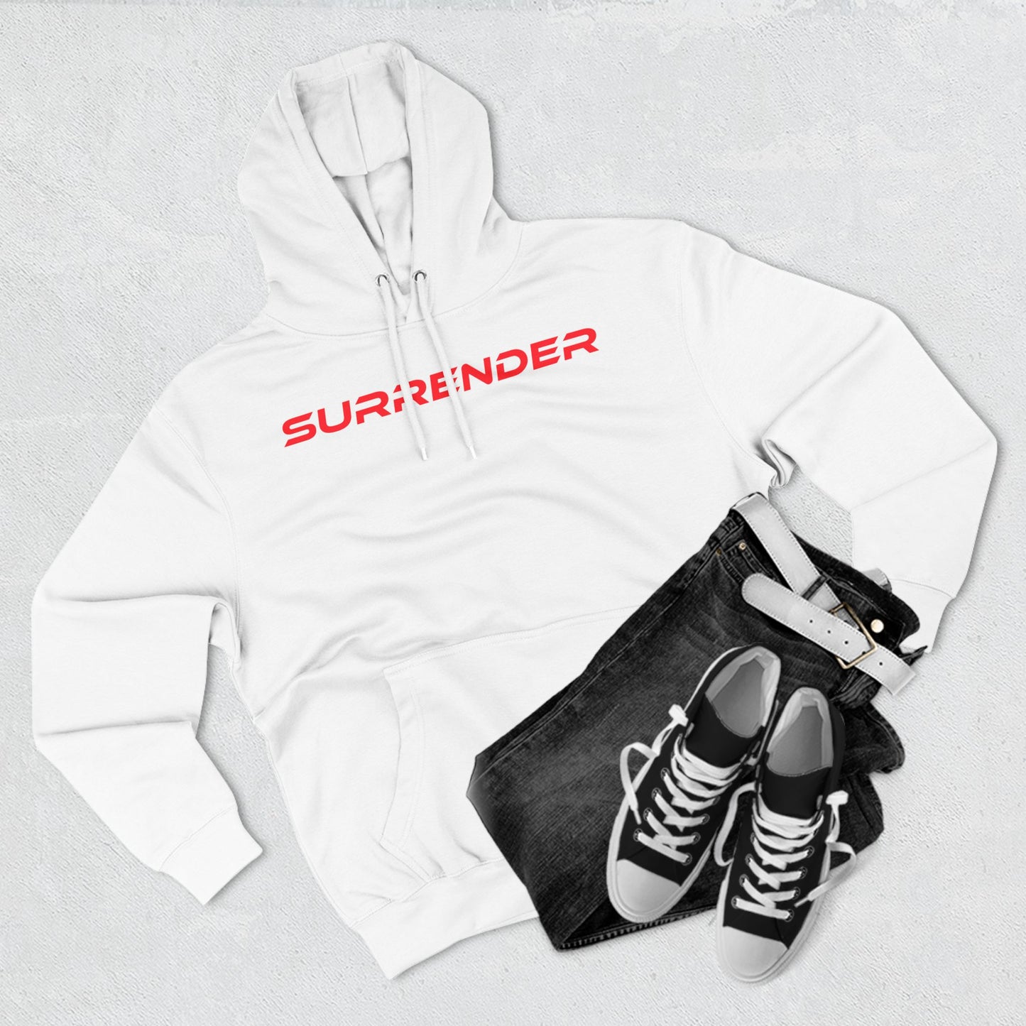 Surrender - Three-Panel Fleece Hoodie