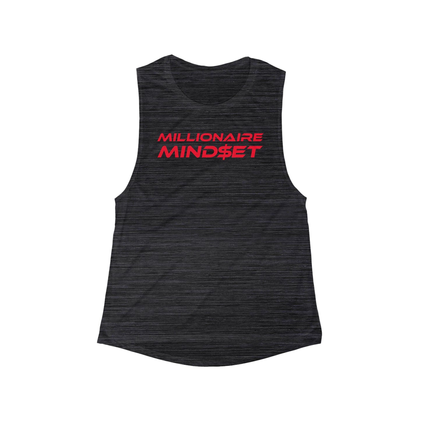 Millionaire Mindset - Women's Flowing Muscle Tank - Motivational Workout Top