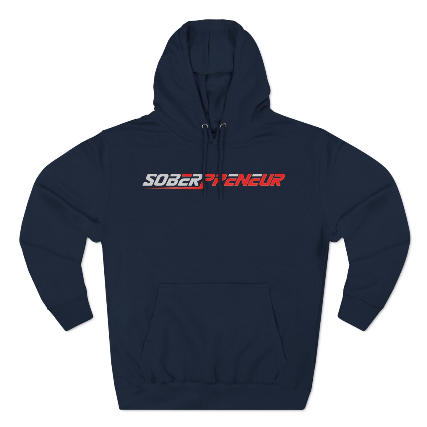 Soberpreneur Logo Gear - r Fleece Hoodie - Comfort for the Driven Entrepreneur