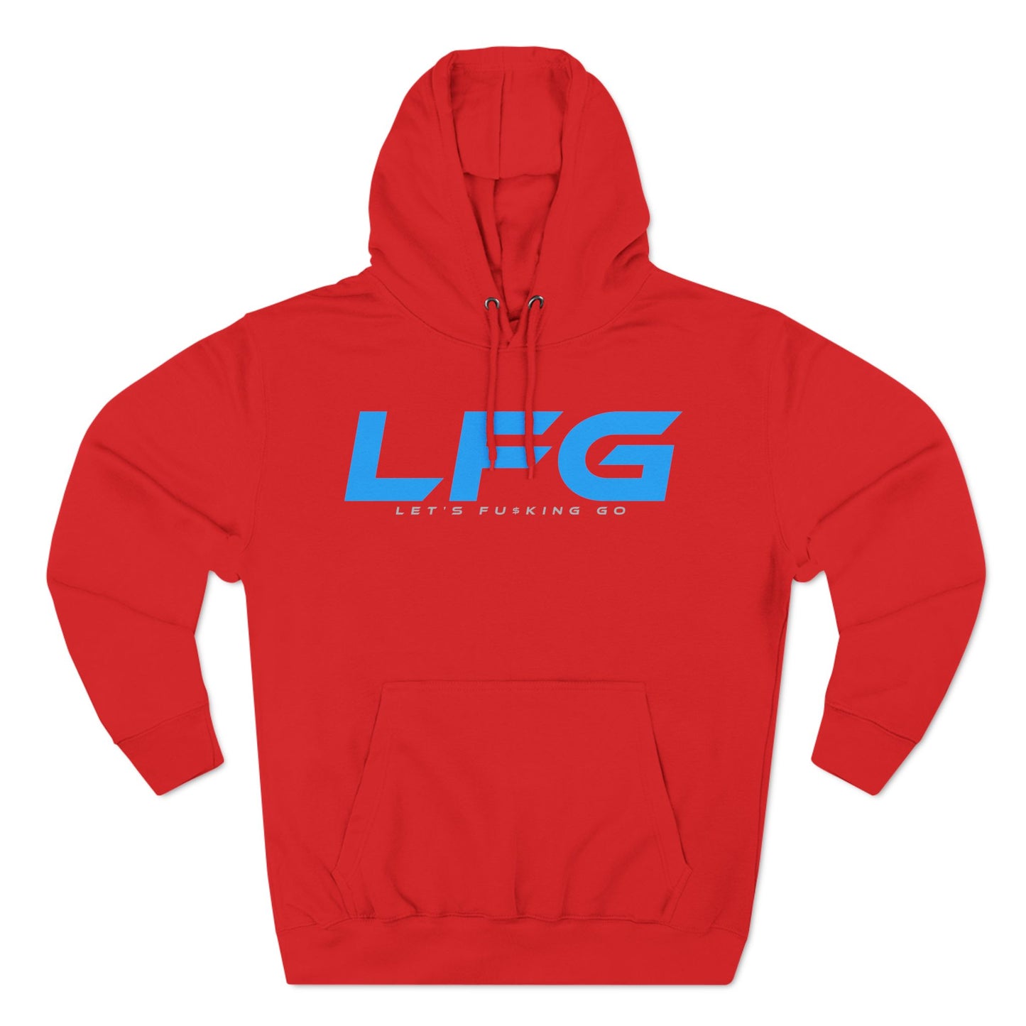 LFG Motivational Fleece Hoodie - Comfortable and Stylish for Everyday Wear