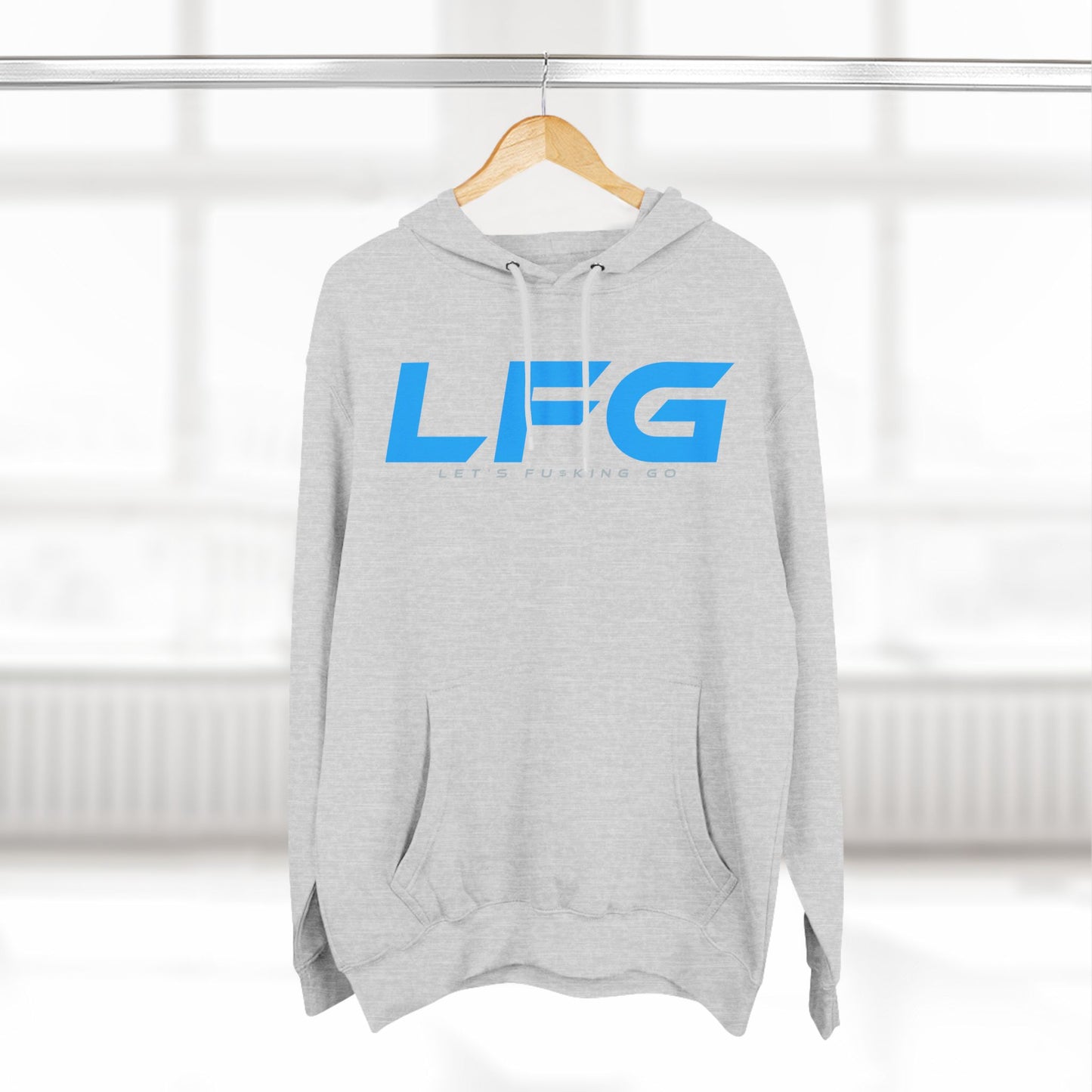 LFG Motivational Fleece Hoodie - Comfortable and Stylish for Everyday Wear