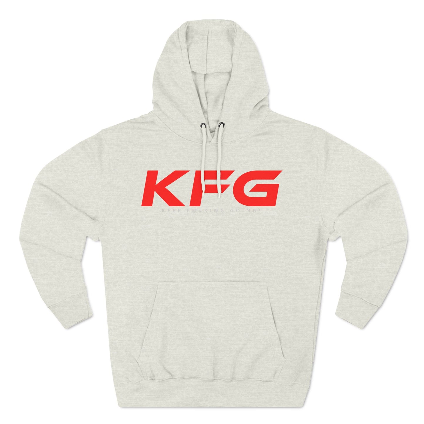 KFG [ Three-Panel Fleece Hoodie