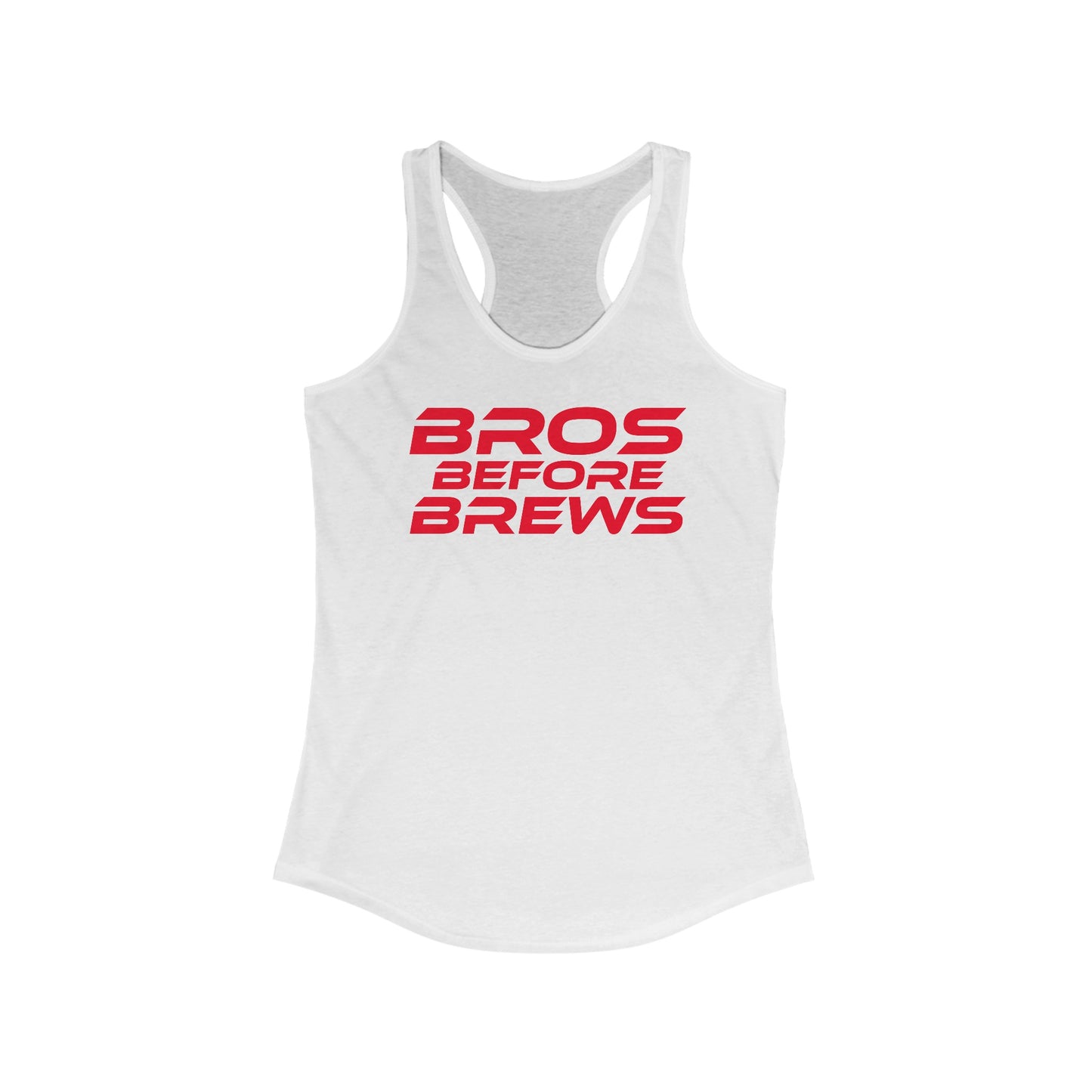 Bros Before Brews - Women's Ideal Racerback Tank