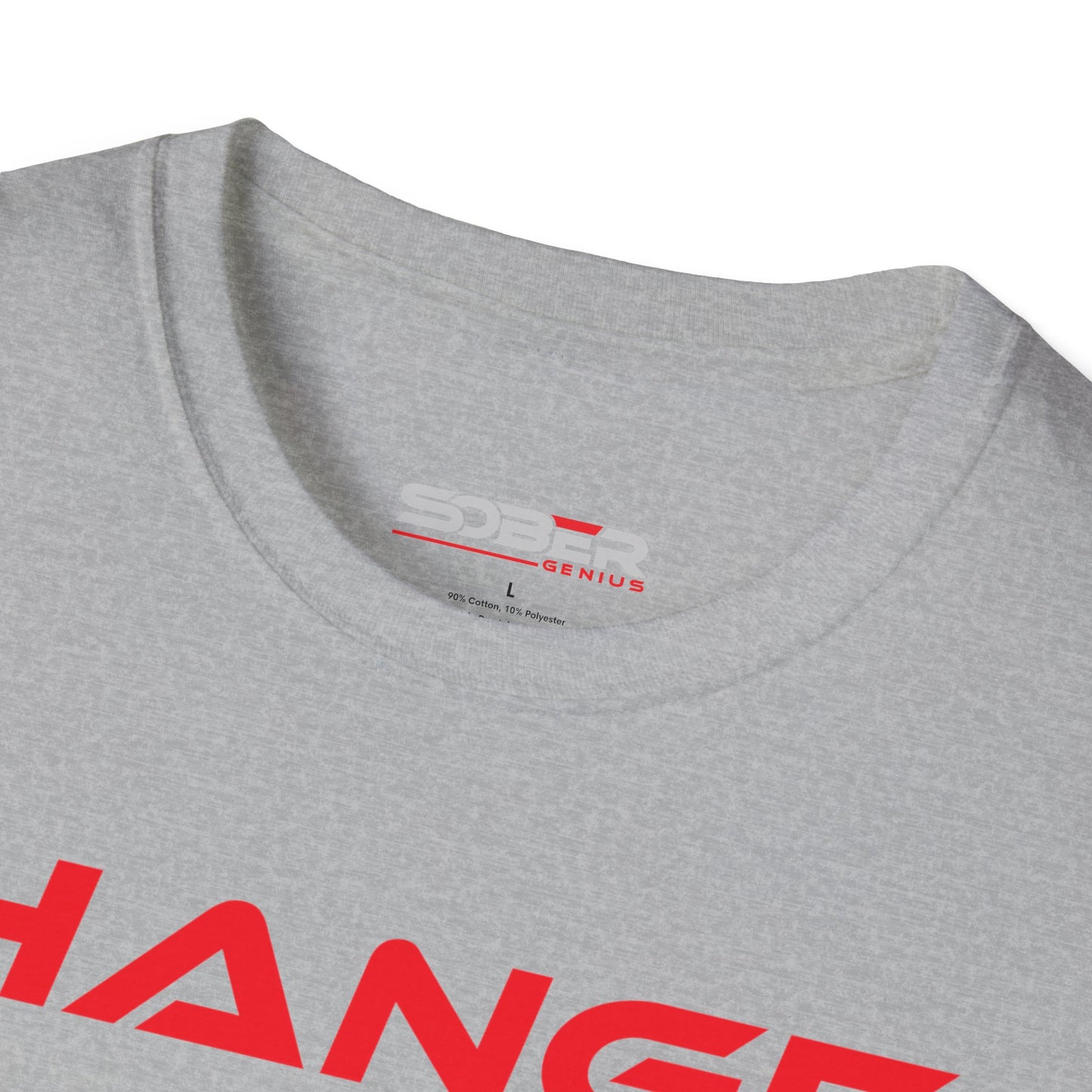 Change Your Beliefs, Change Your Life - Motivational Unisex Softstyle T-Shirt - 'Change Your Beliefs, Change Your Life'