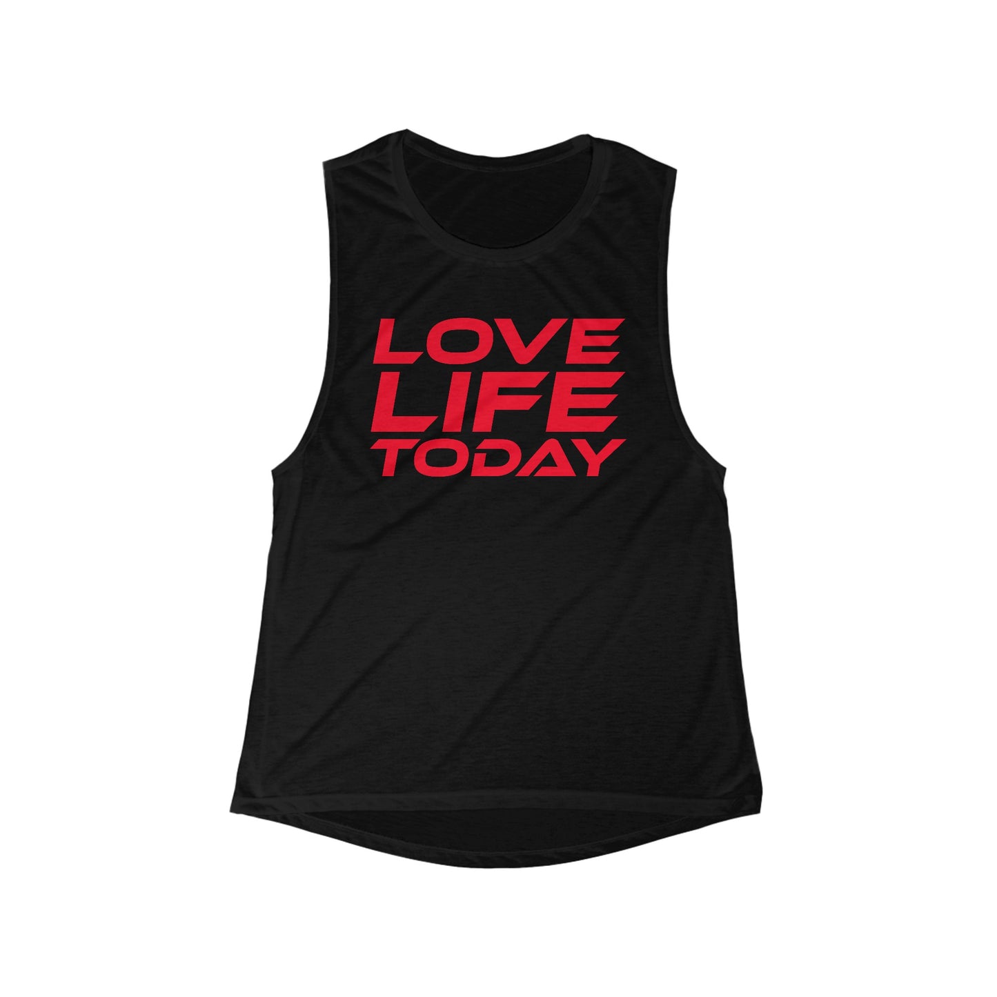 Love Life Today - Women's Flowy Scoop Muscle Tank