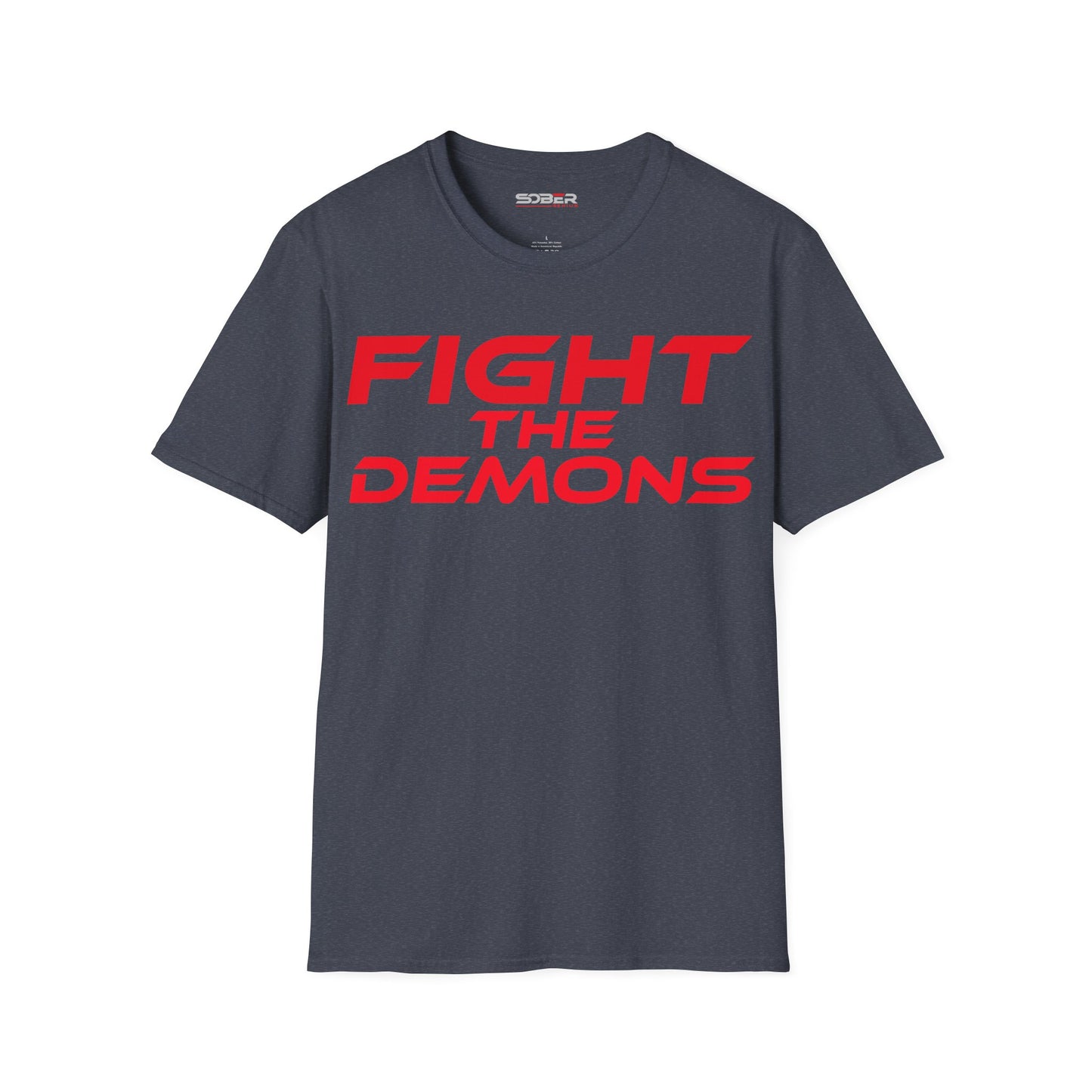 Fight The Demons - Unisex Softstyle T-Shirt