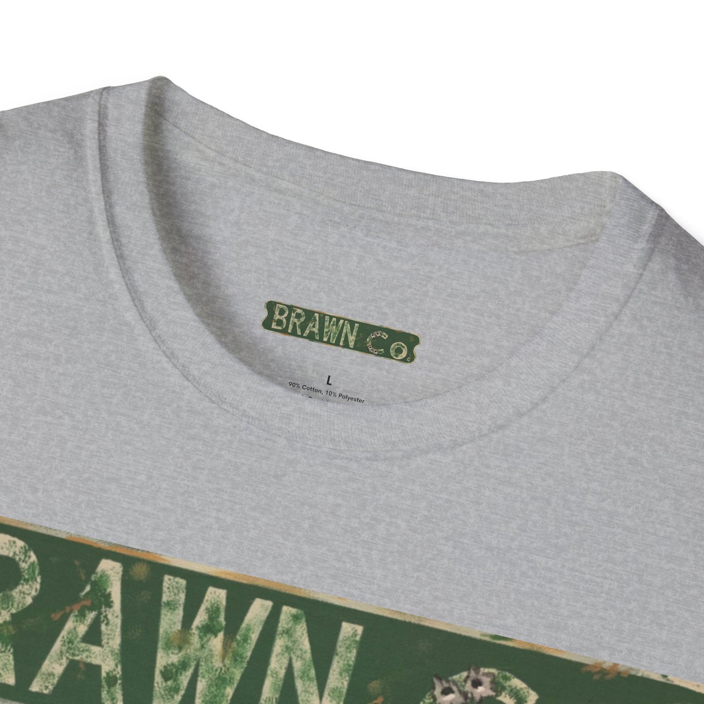 BrawnCo  - Unisex Softstyle Graphic T-Shirt - Casual Comfort Wear