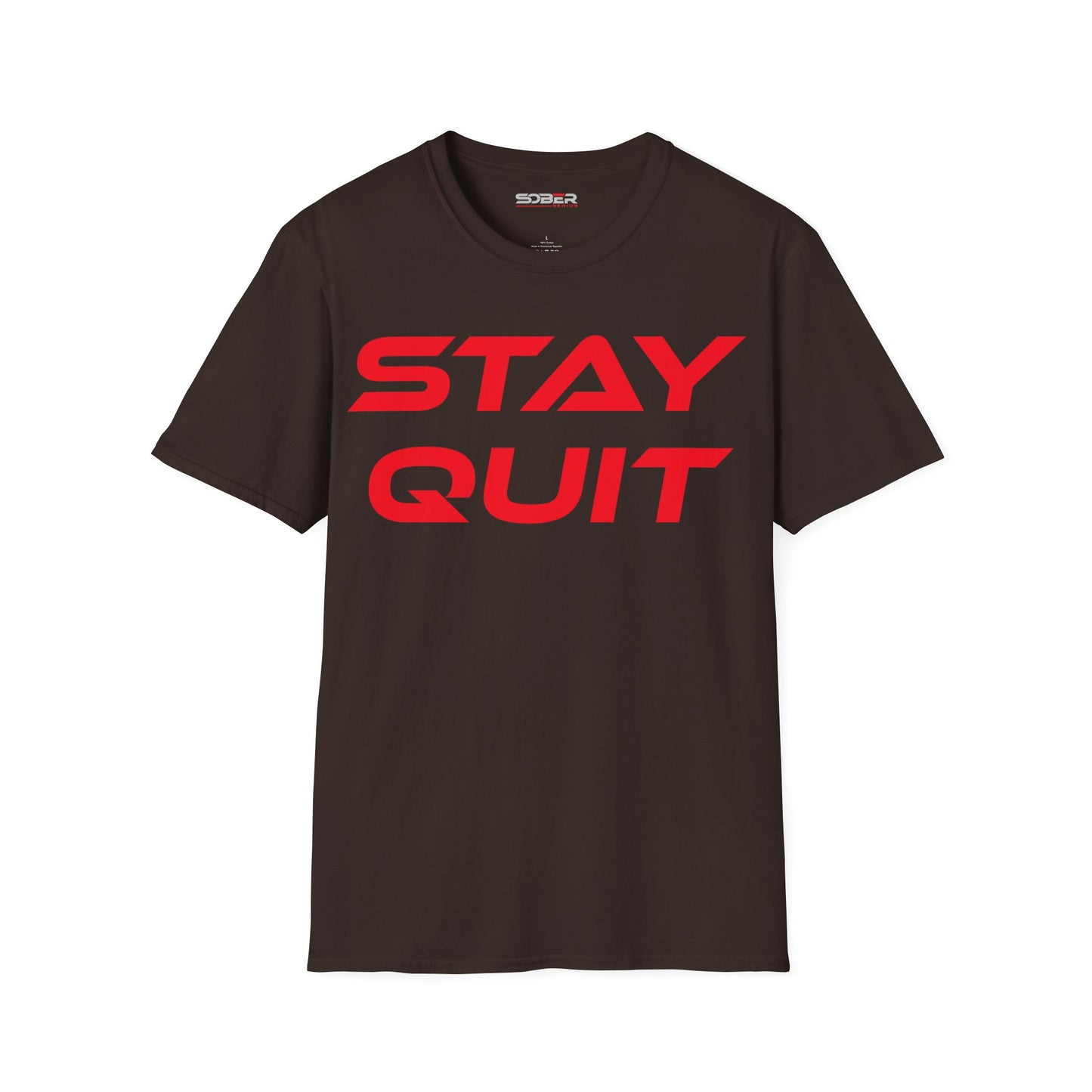 Stay Quit - Unisex Softstyle T-Shirt