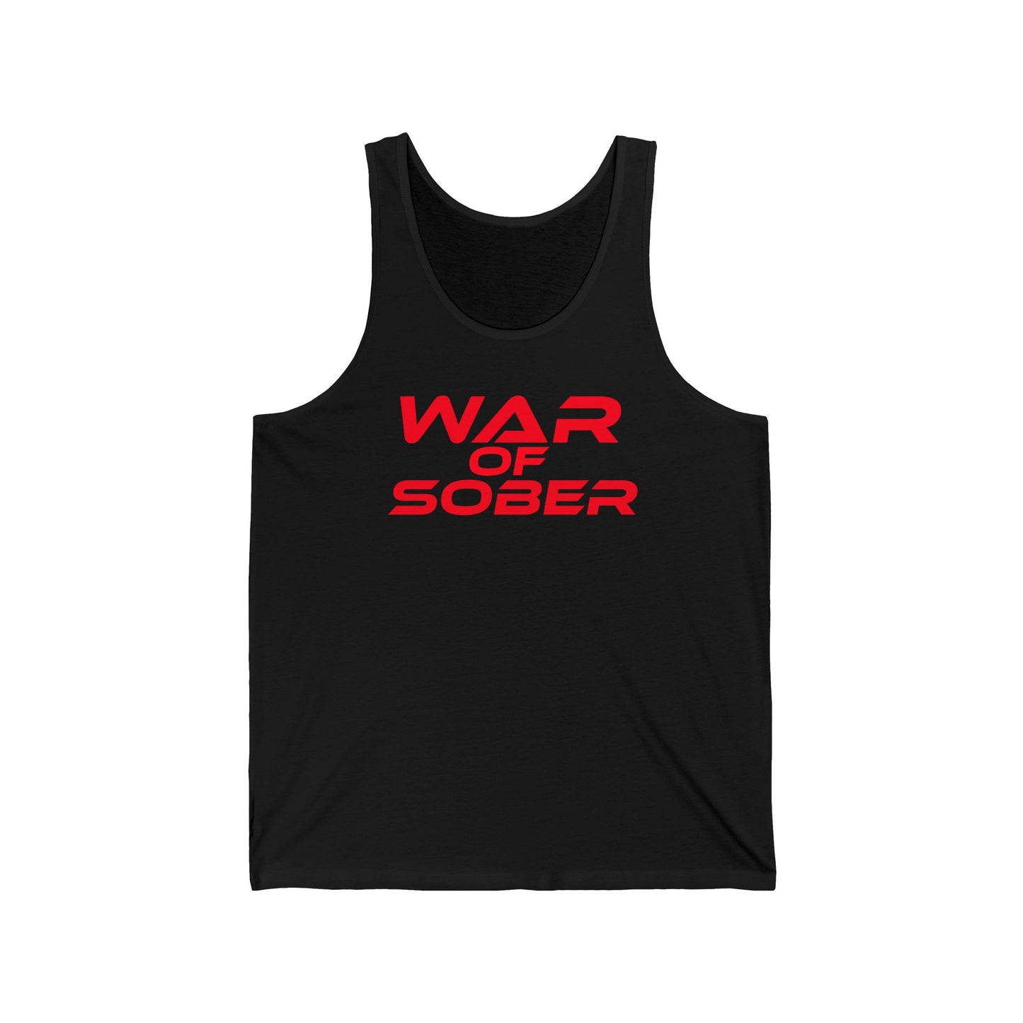 War Of Sober - Unisex Jersey Tank