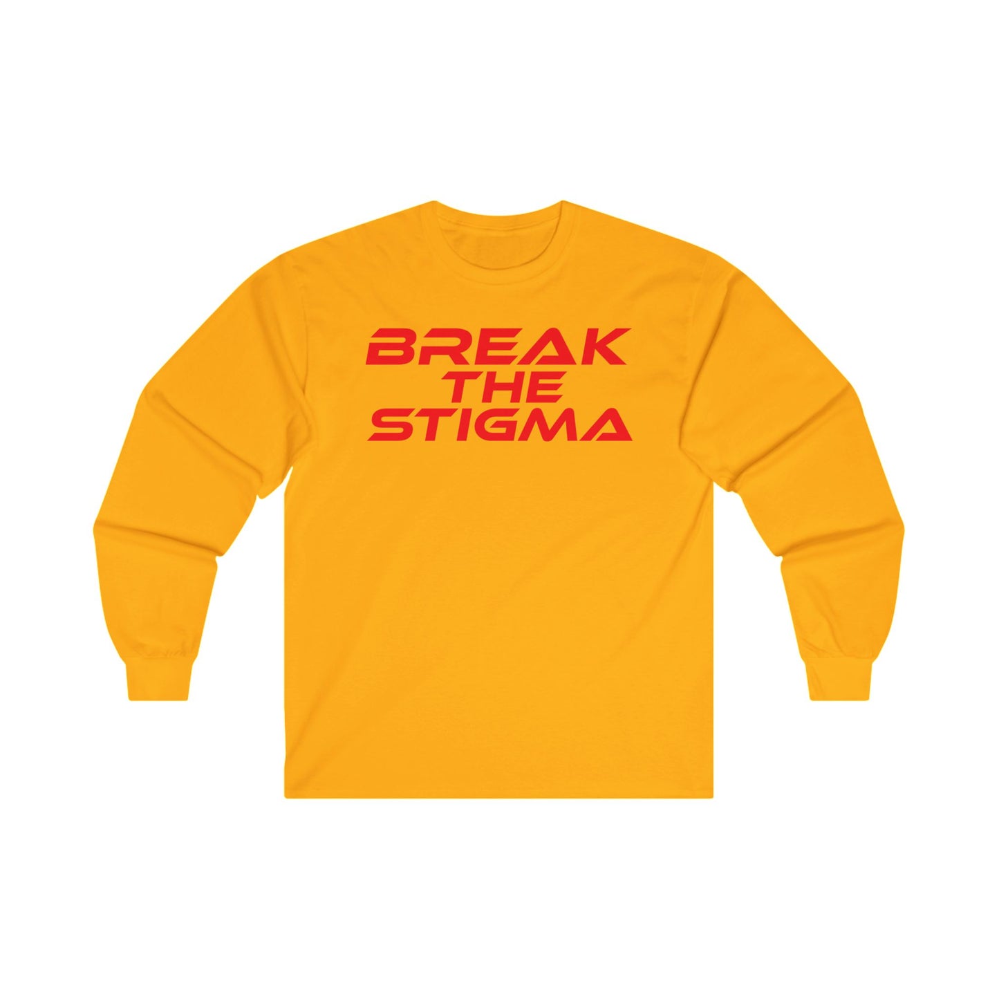 Break The Stigma - Unisex Long Sleeve Tee - Awareness & Support Wear