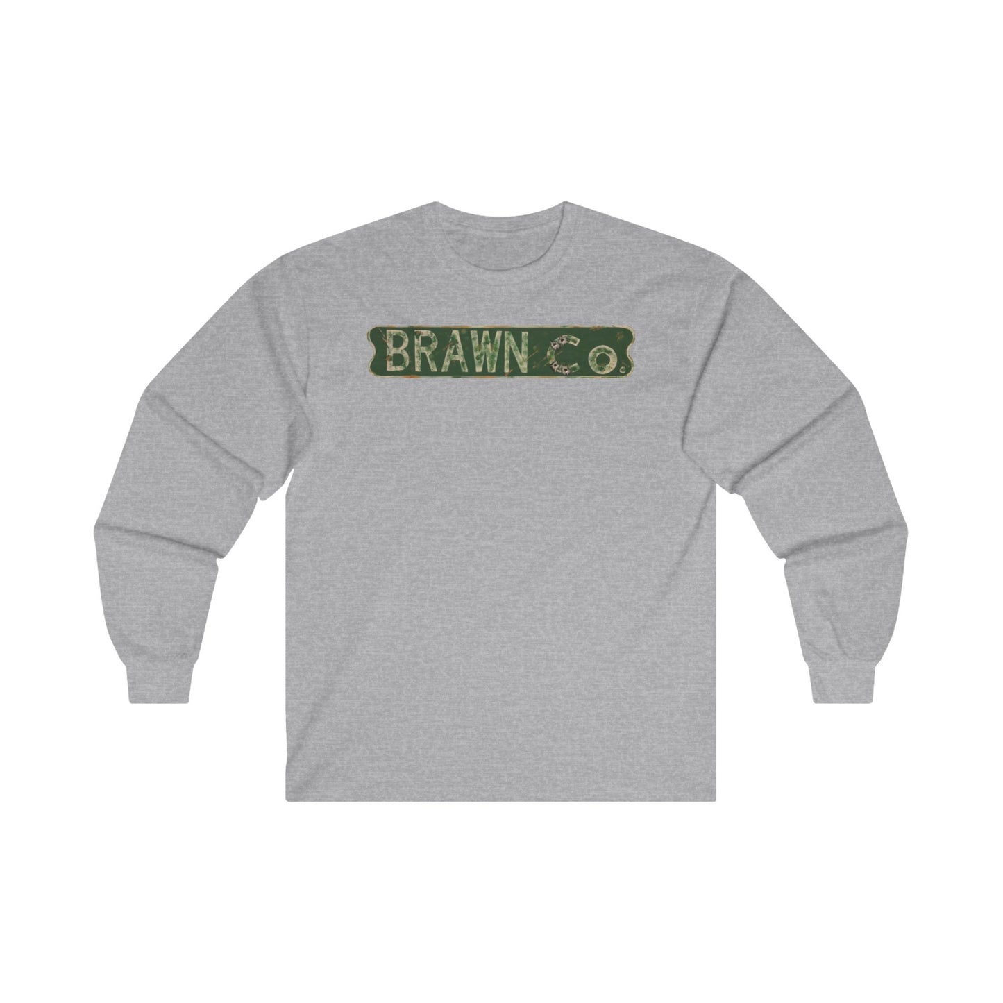 BrawnCo  - Unisex Ultra Cotton Long Sleeve Tee - Casual Comfort for Everyday Wear