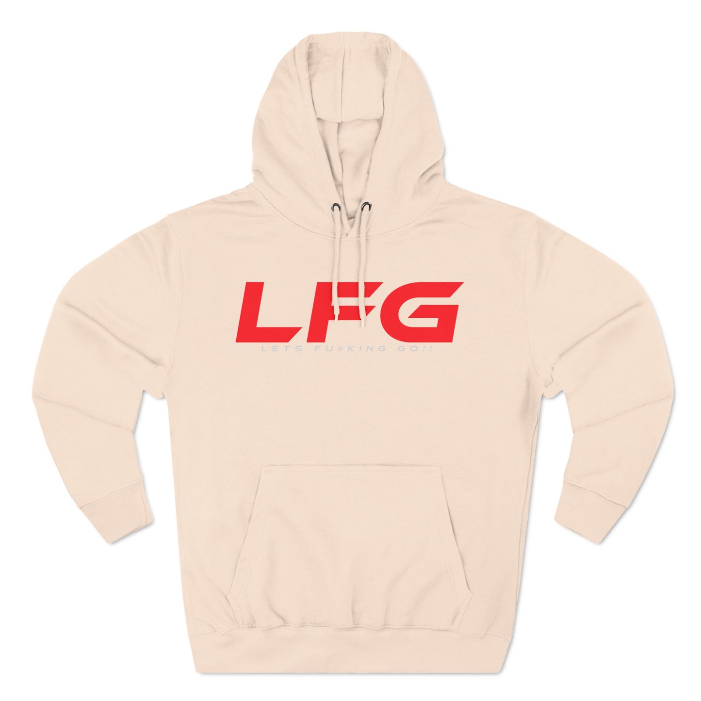 LFG - Motivational Fleece Hoodie - 'LET'S F***ING GO!'