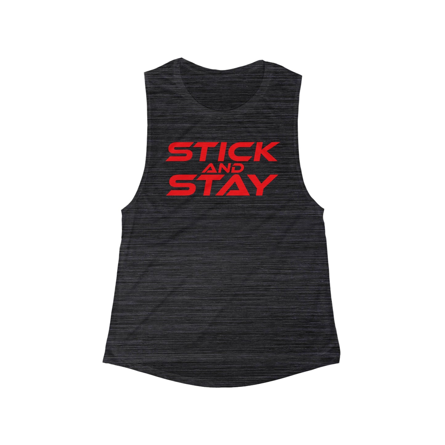 Stick And Stay - Women's Flowy Scoop Muscle Tank