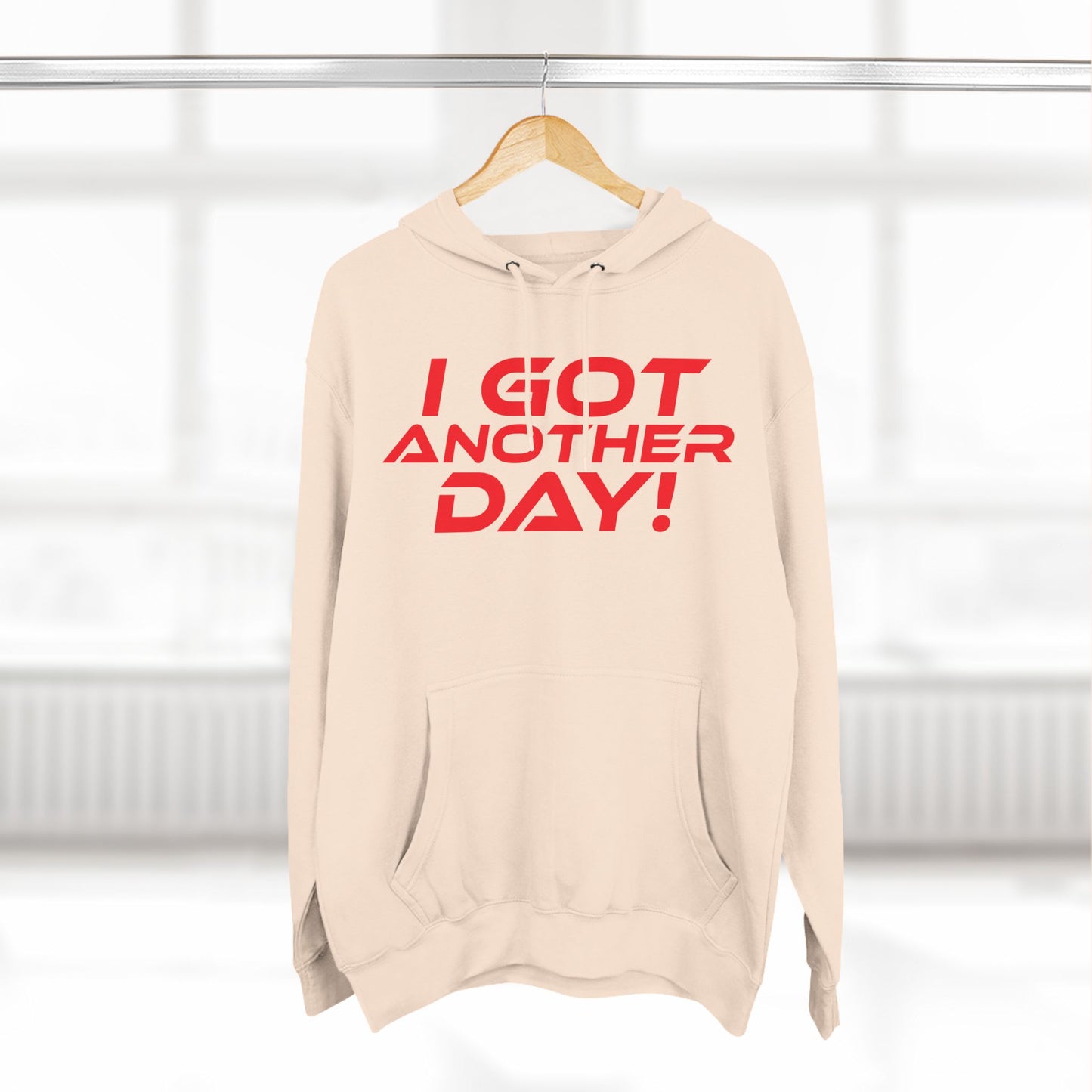 I Got Another Day - Three-Panel Fleece Hoodie