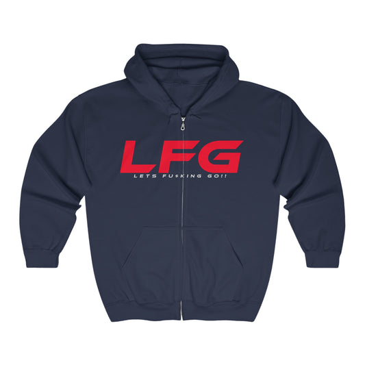 LFG - Unisex Heavy Blend™ Full Zip Hooded Sweatshirt