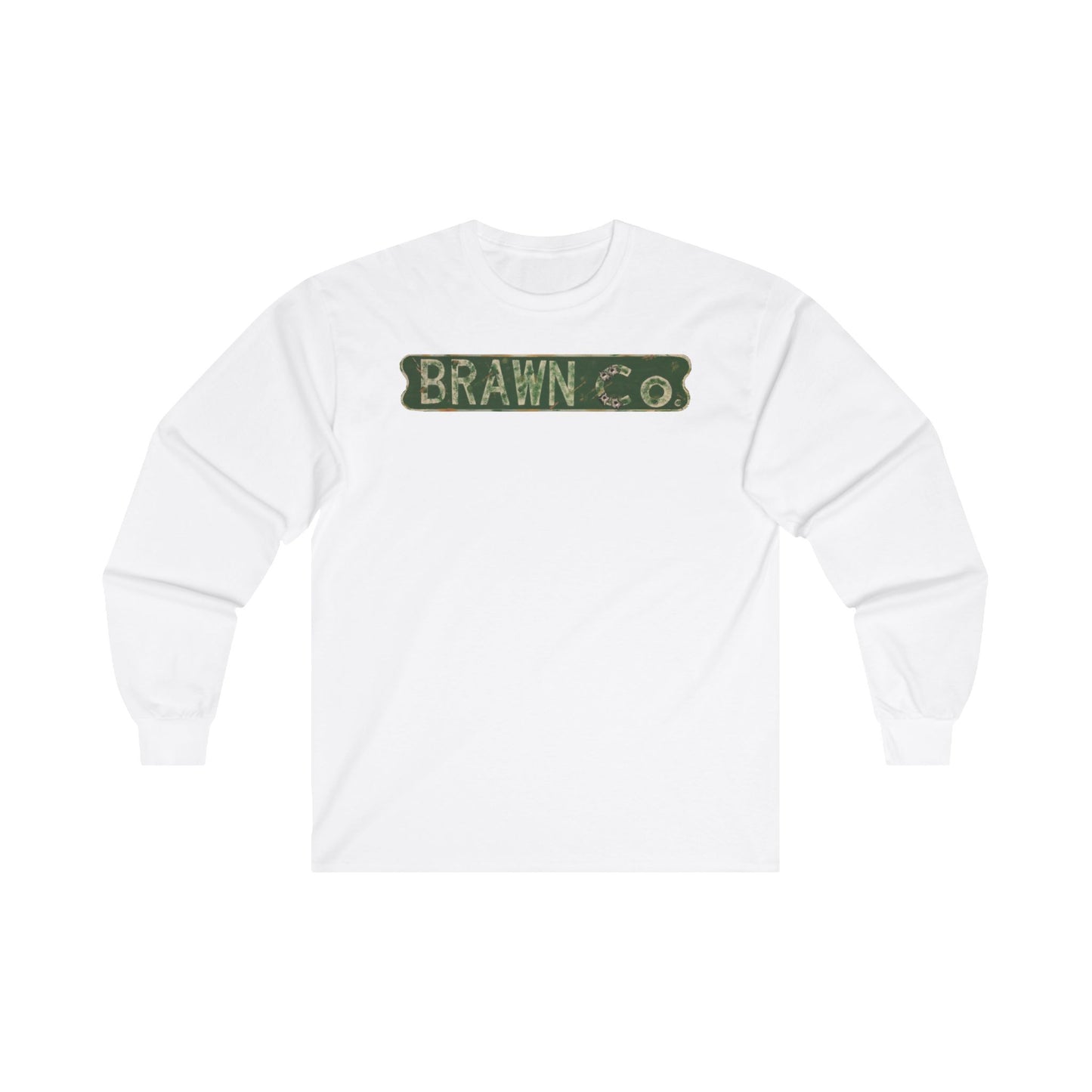 BrawnCo  - Unisex Ultra Cotton Long Sleeve Tee - Casual Comfort for Everyday Wear