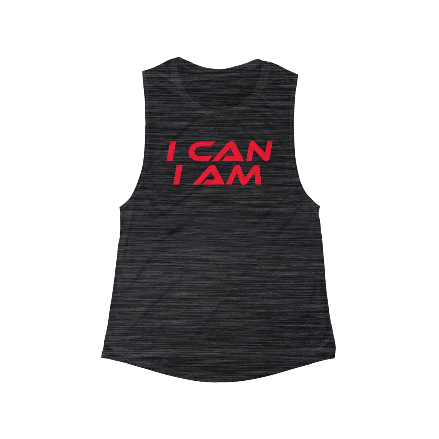 I Can, I Am - Women's Flowy Scoop Muscle Tank