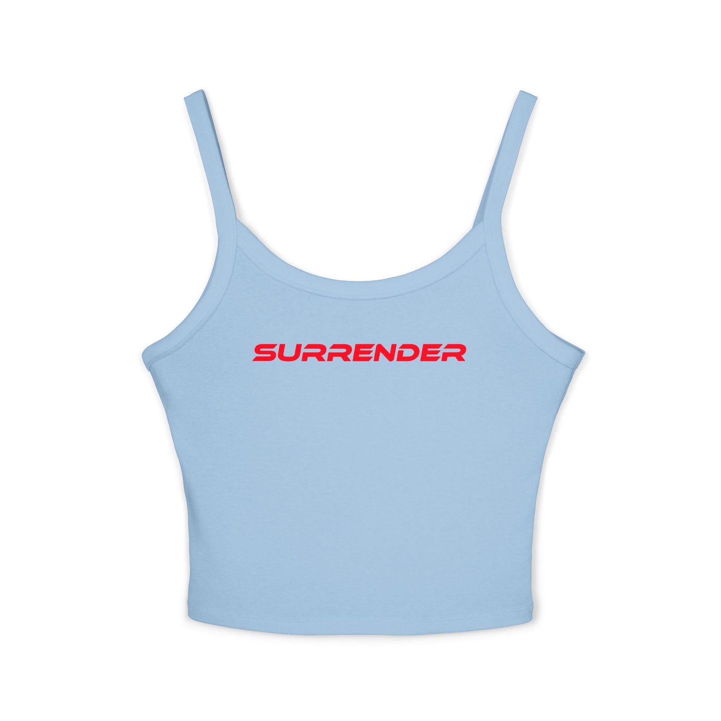 Surrender - Women's Spaghetti Strap Tank Top - Trendy Casual Shirt