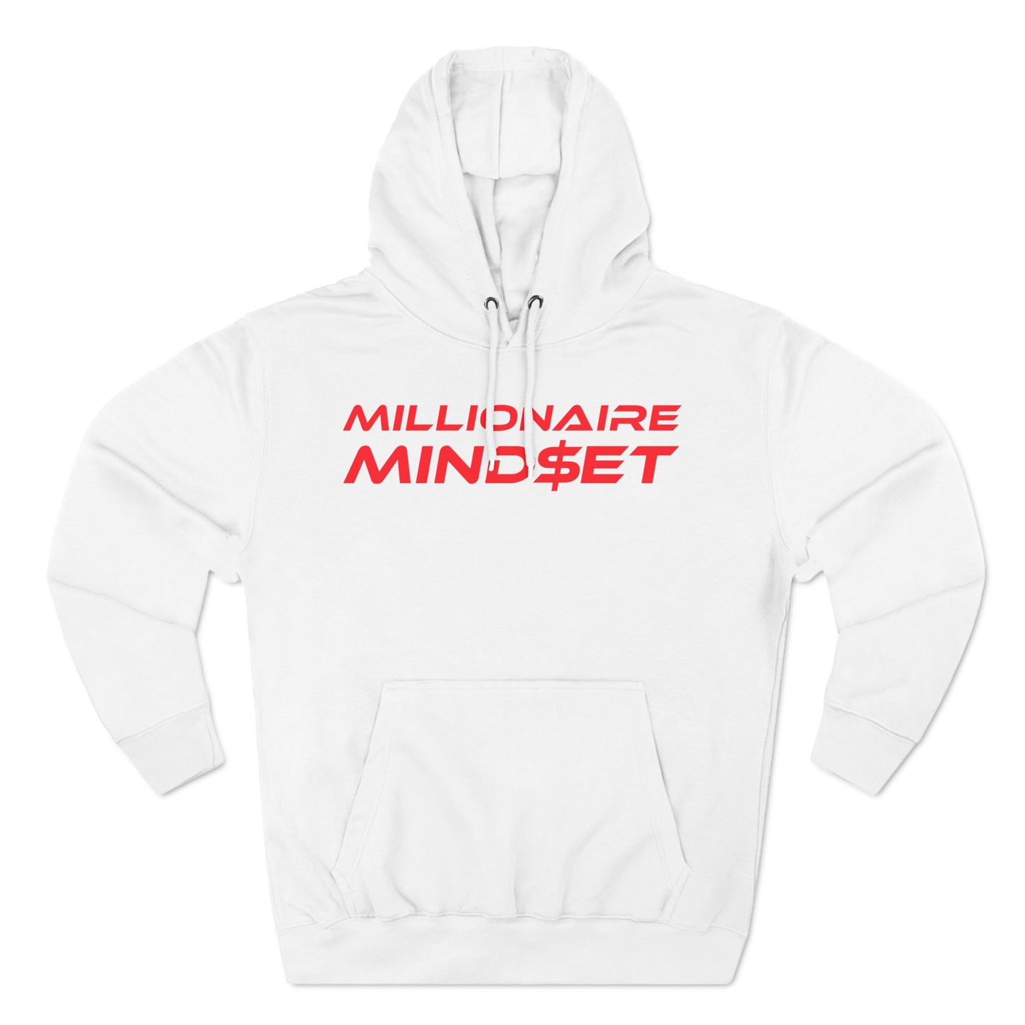 Millionaire Mindset - Fleece Hoodie – Perfect for Entrepreneurs and Dreamers