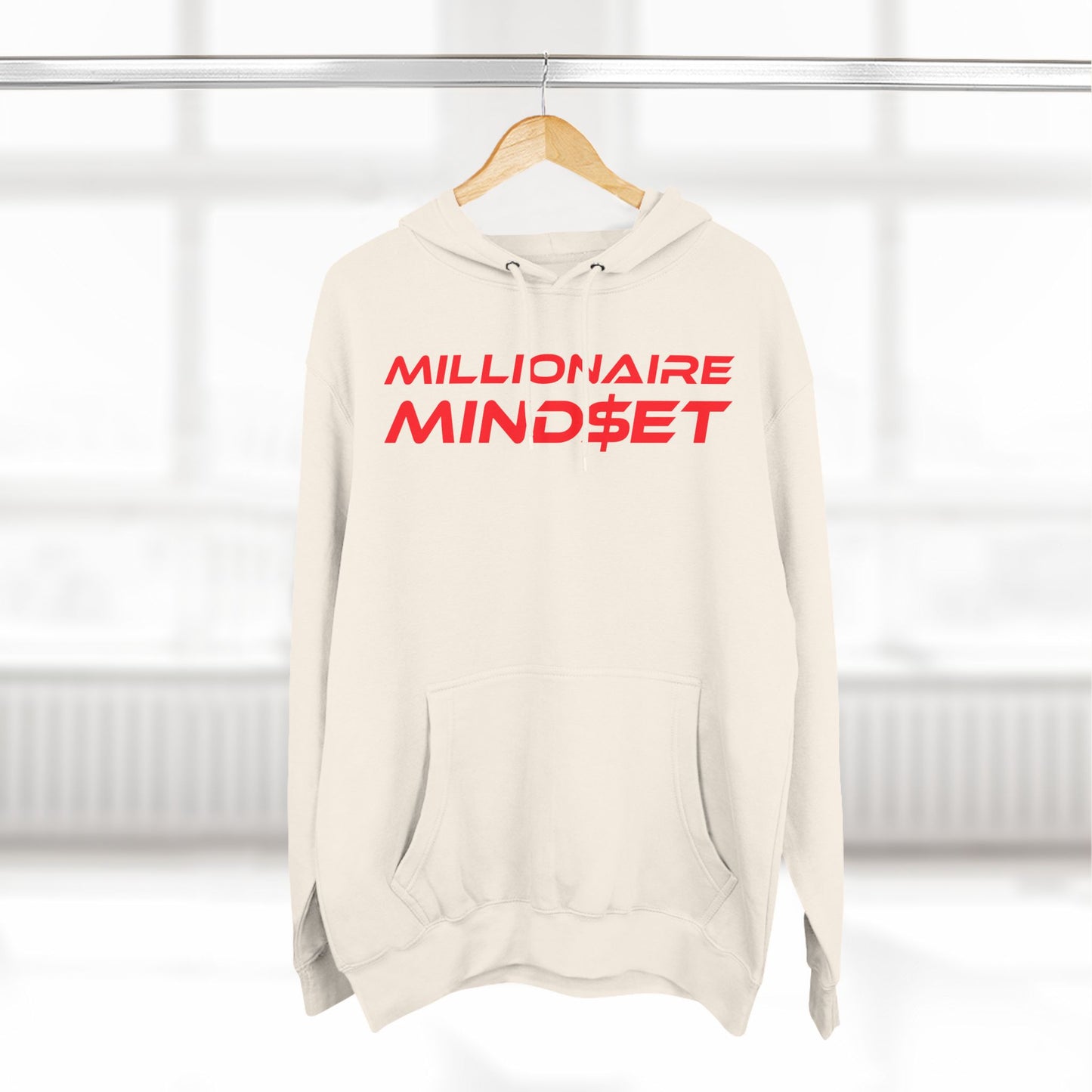 Millionaire Mindset - Fleece Hoodie – Perfect for Entrepreneurs and Dreamers