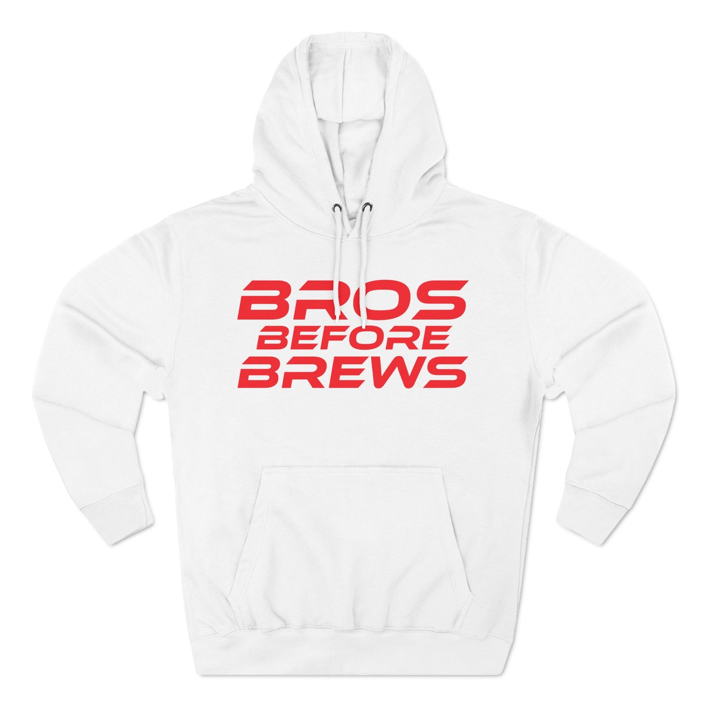 Bros Before Brews - Three-Panel Fleece Hoodie