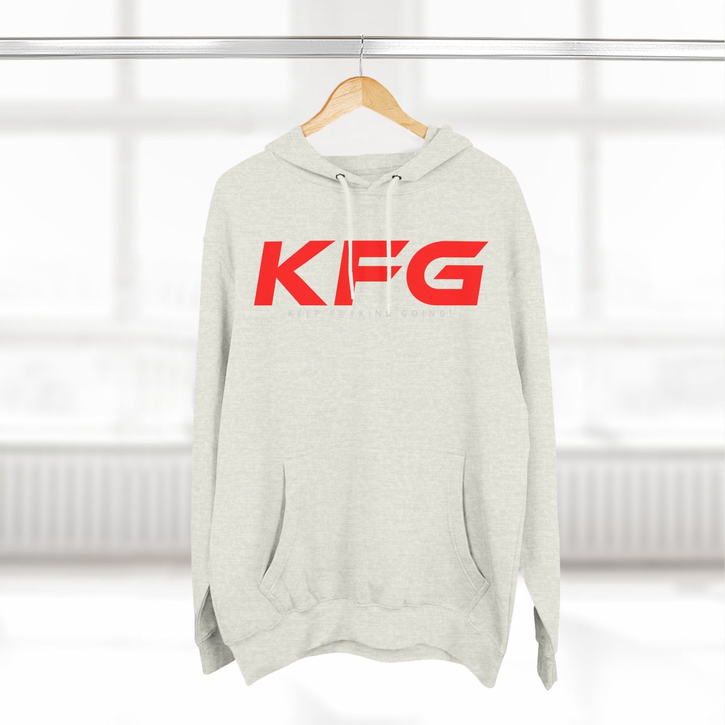 KFG [ Three-Panel Fleece Hoodie