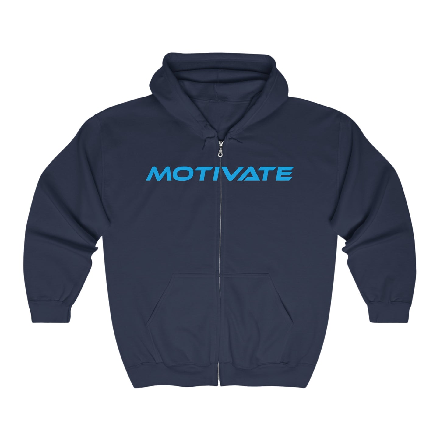 Motivate - Unisex Heavy Blend™ Full Zip Hooded Sweatshirt Motivational