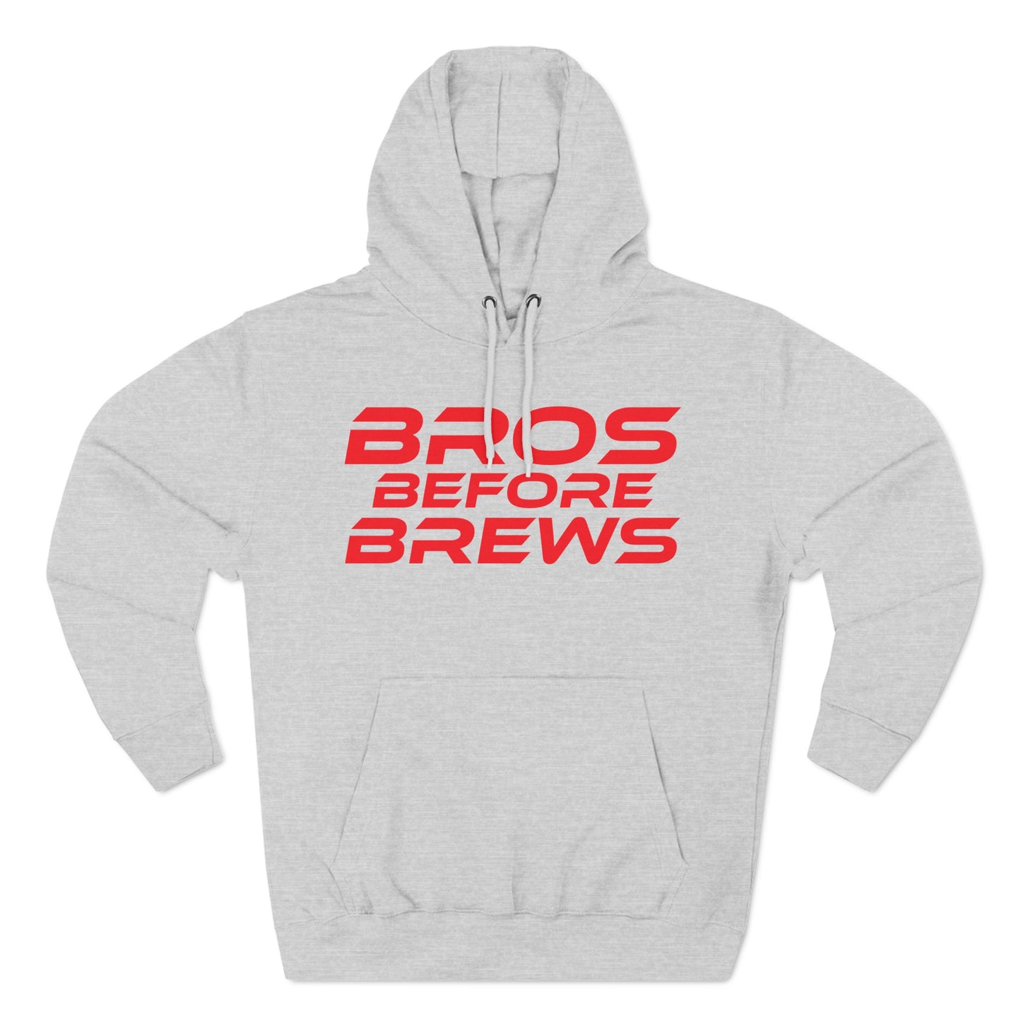 Bros Before Brews - Three-Panel Fleece Hoodie