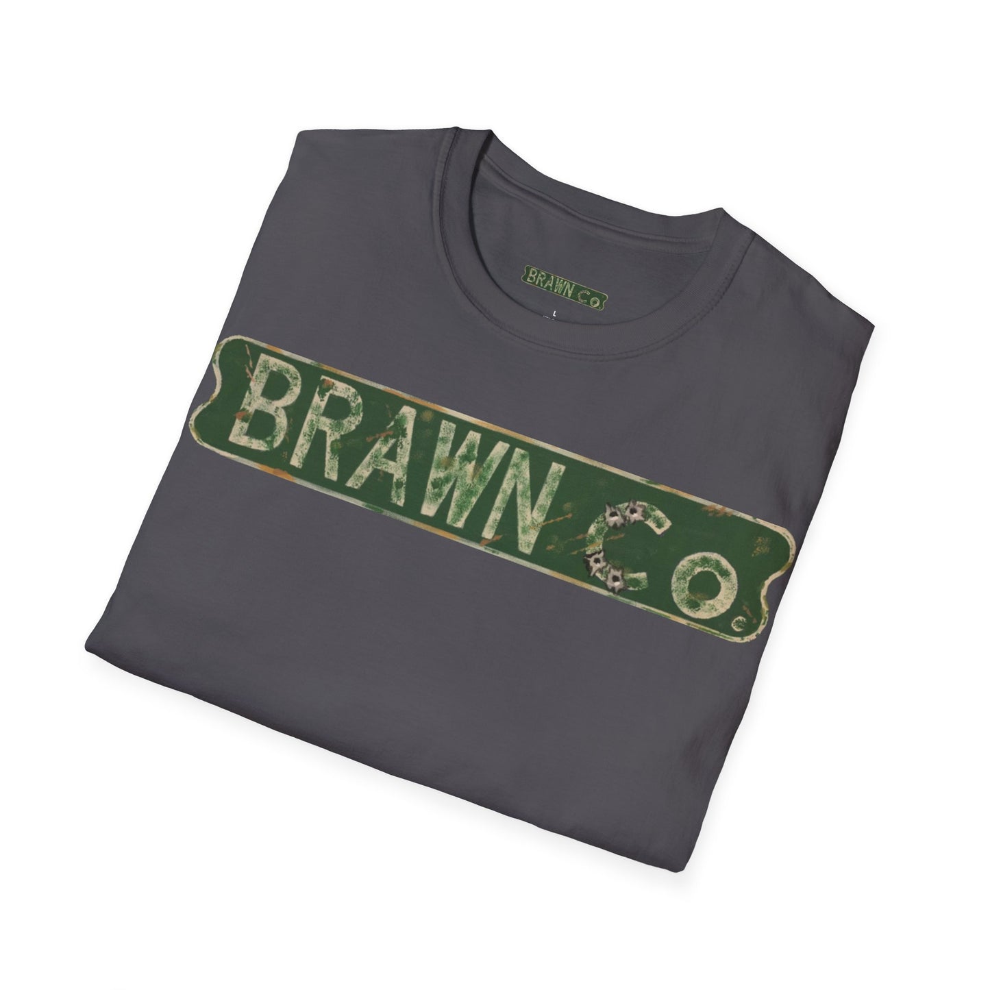 BrawnCo  - Unisex Softstyle Graphic T-Shirt - Casual Comfort Wear