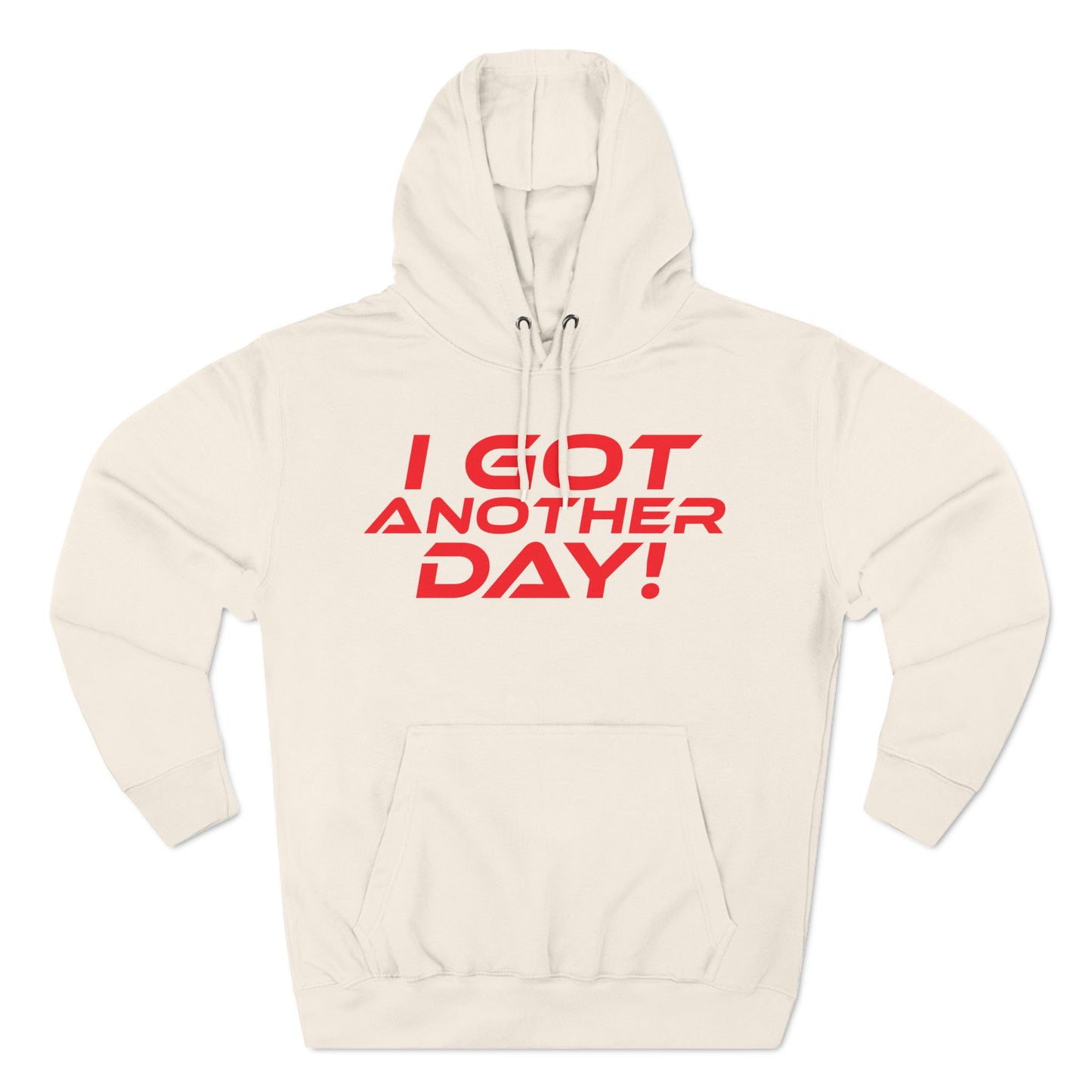 I Got Another Day - Three-Panel Fleece Hoodie