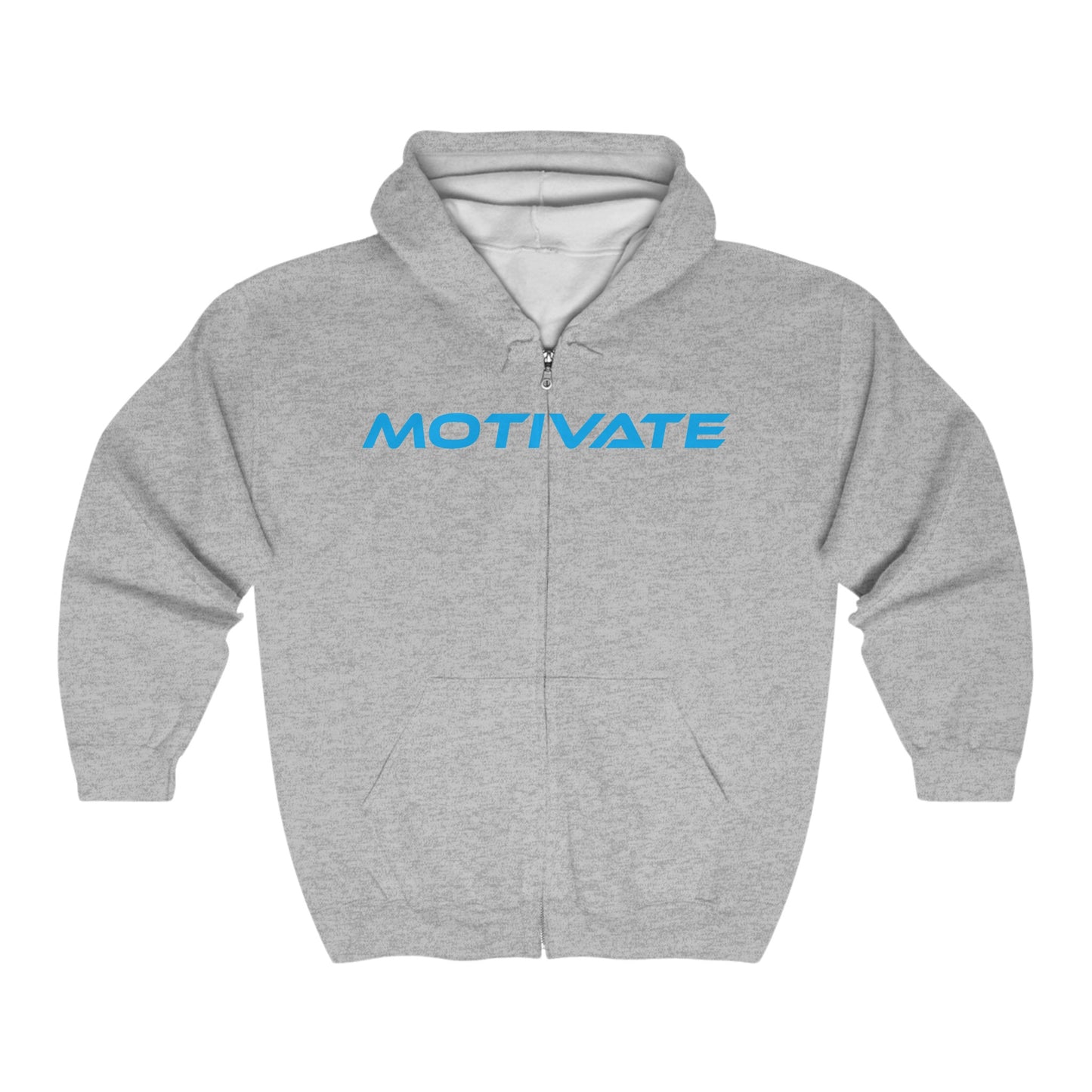 Motivate - Unisex Heavy Blend™ Full Zip Hooded Sweatshirt Motivational