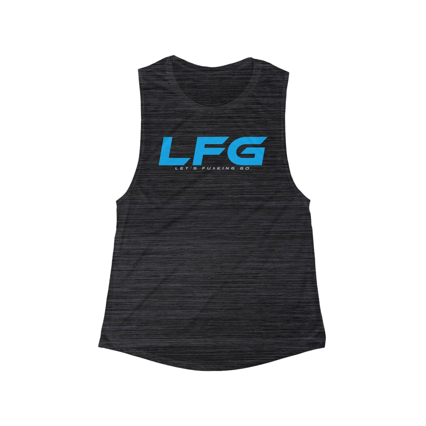 LFG Women's Flowy Scoop Muscle Tank - Cool & Comfy Active Wear