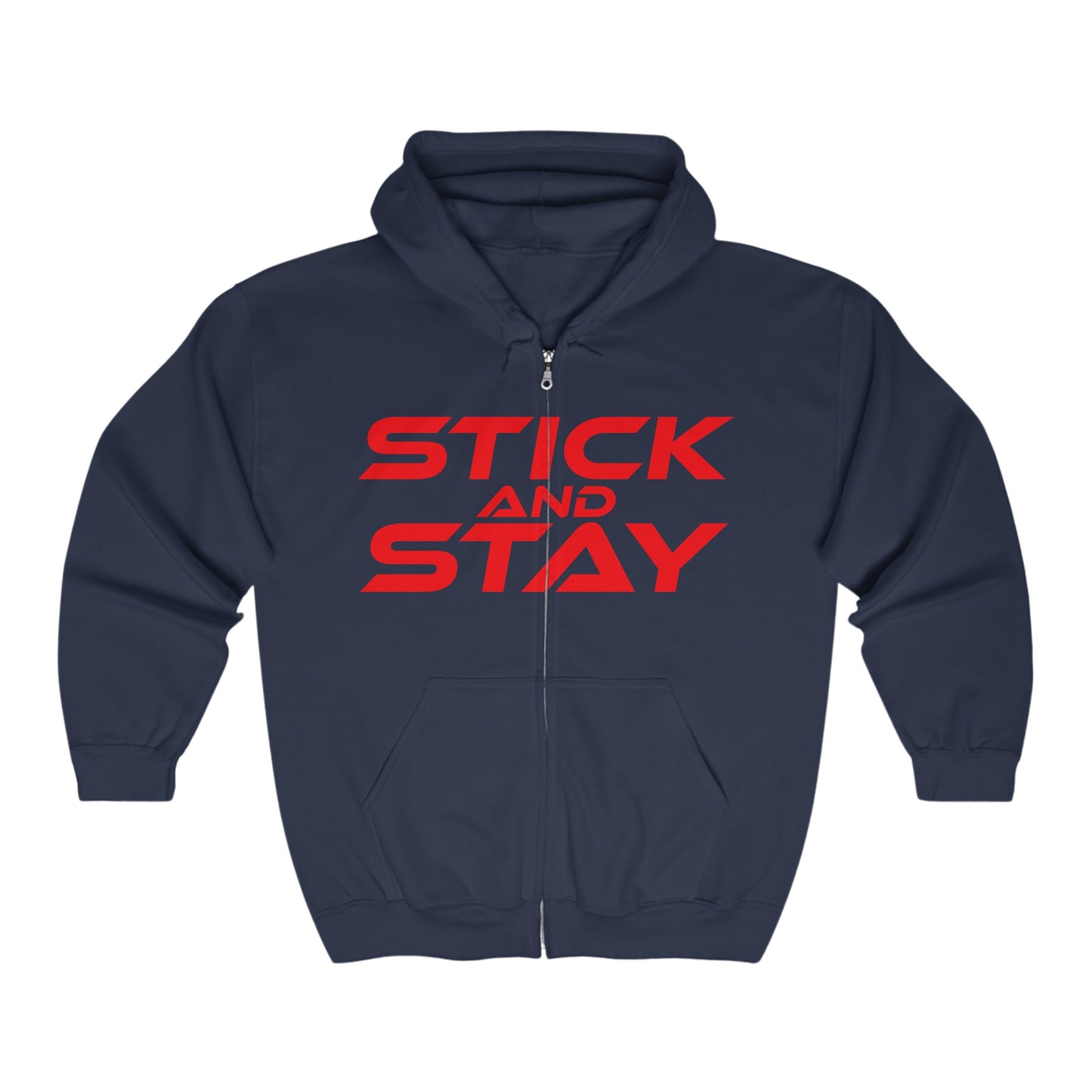 Stick And Stay - Unisex Heavy Blend™ Full Zip Hooded Sweatshirt