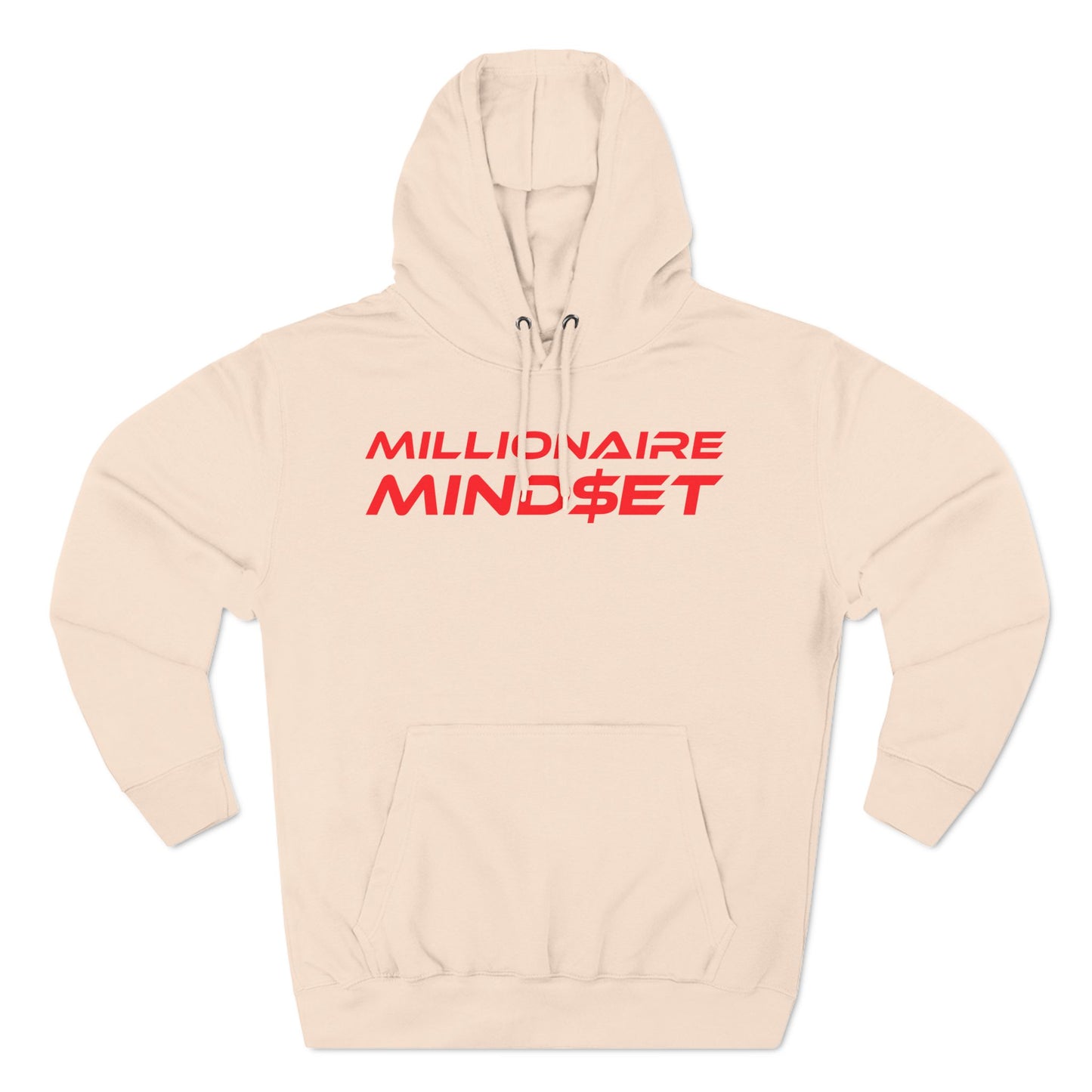 Millionaire Mindset - Fleece Hoodie – Perfect for Entrepreneurs and Dreamers