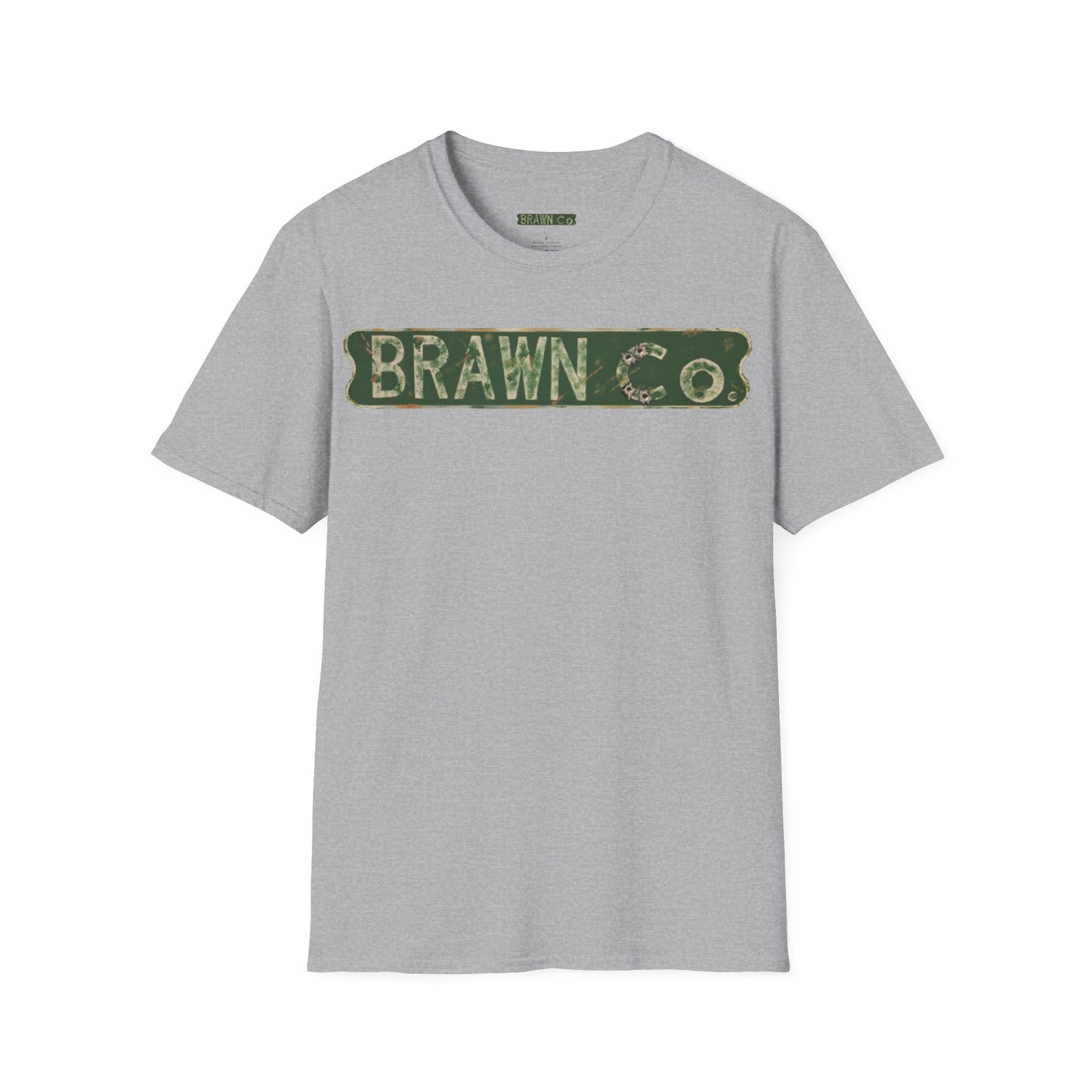 BrawnCo  - Unisex Softstyle Graphic T-Shirt - Casual Comfort Wear