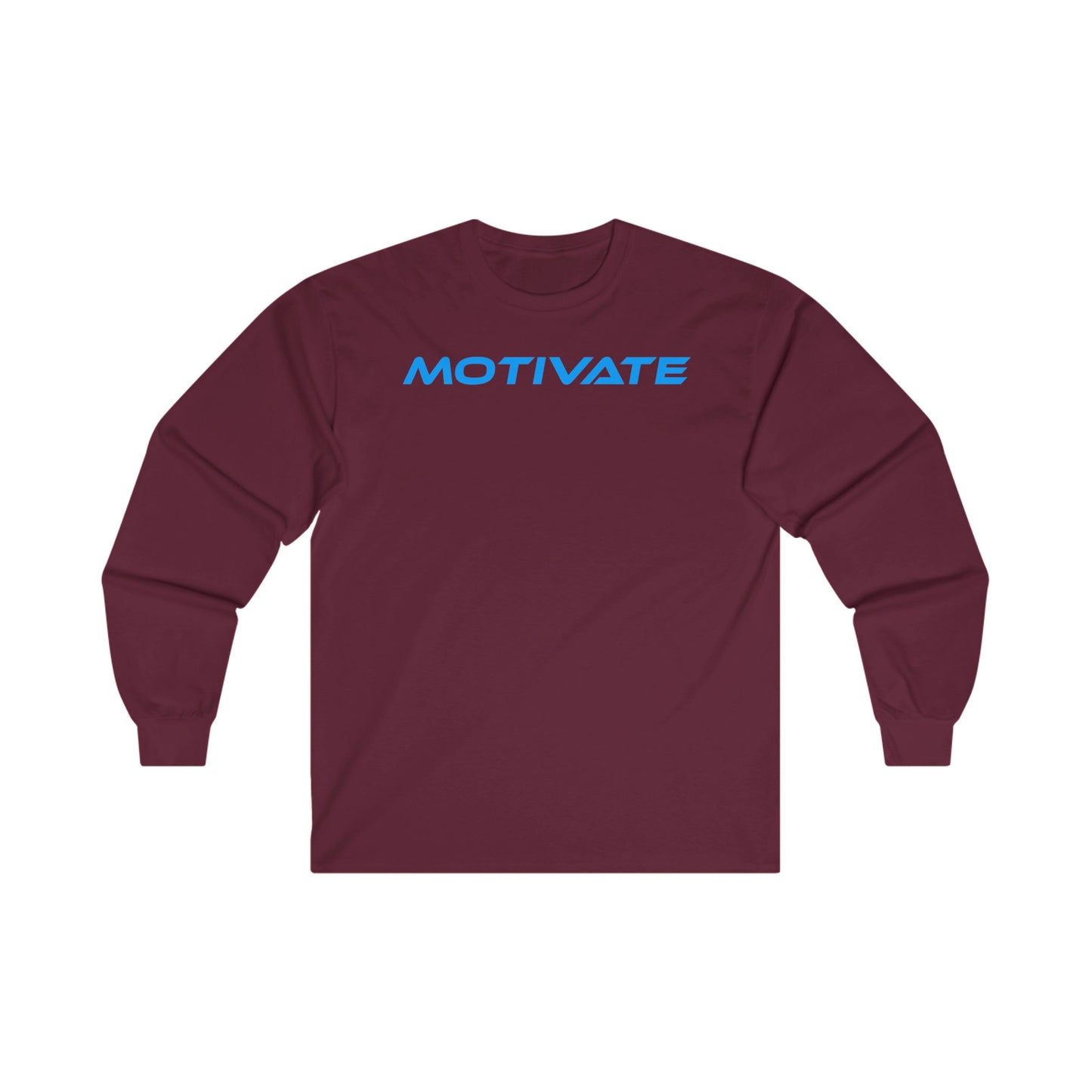 Motivate Unisex Ultra Cotton Long Sleeve Tee - Motivational Shirt for Fitness and Everyday Inspiration