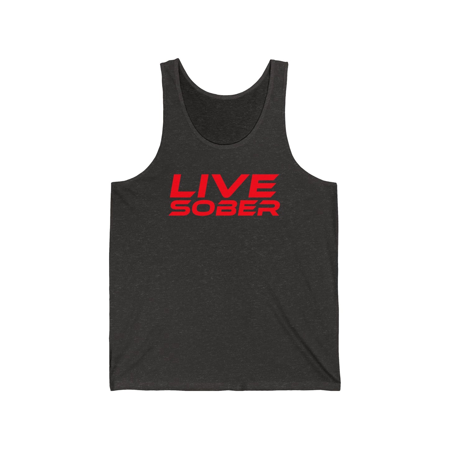 Live Sober - Unisex Jersey Tank